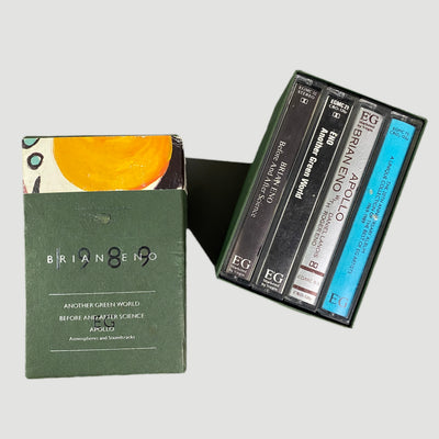 1989 Brian Eno 4 x Cassette EG Editions Boxset