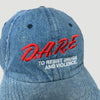 Early 90's D.A.R.E. Denim Strapback Cap
