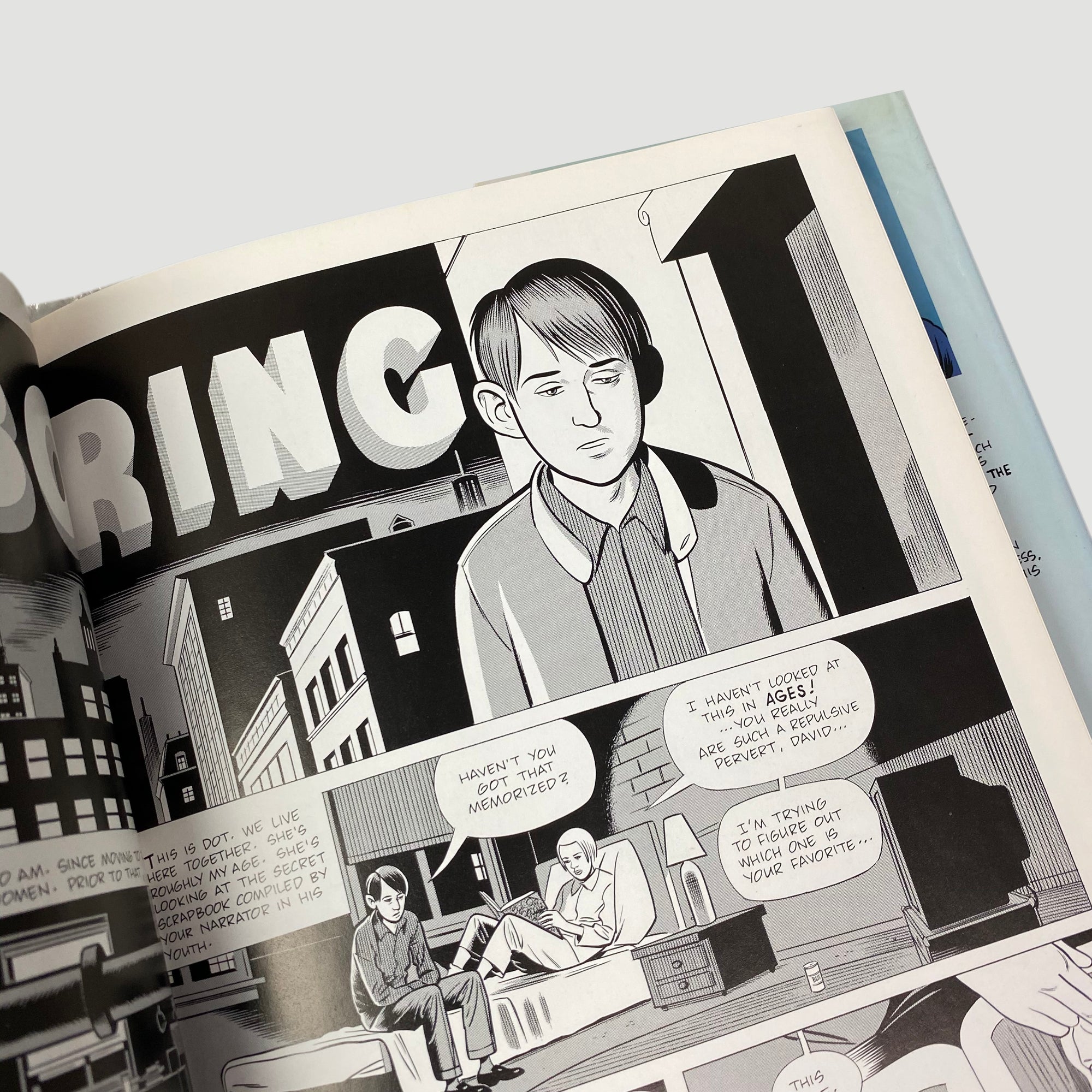 2000 Daniel Clowes 'David Boring' First Edition