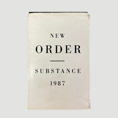 1987 New Order Substance 2 Cassette Boxset