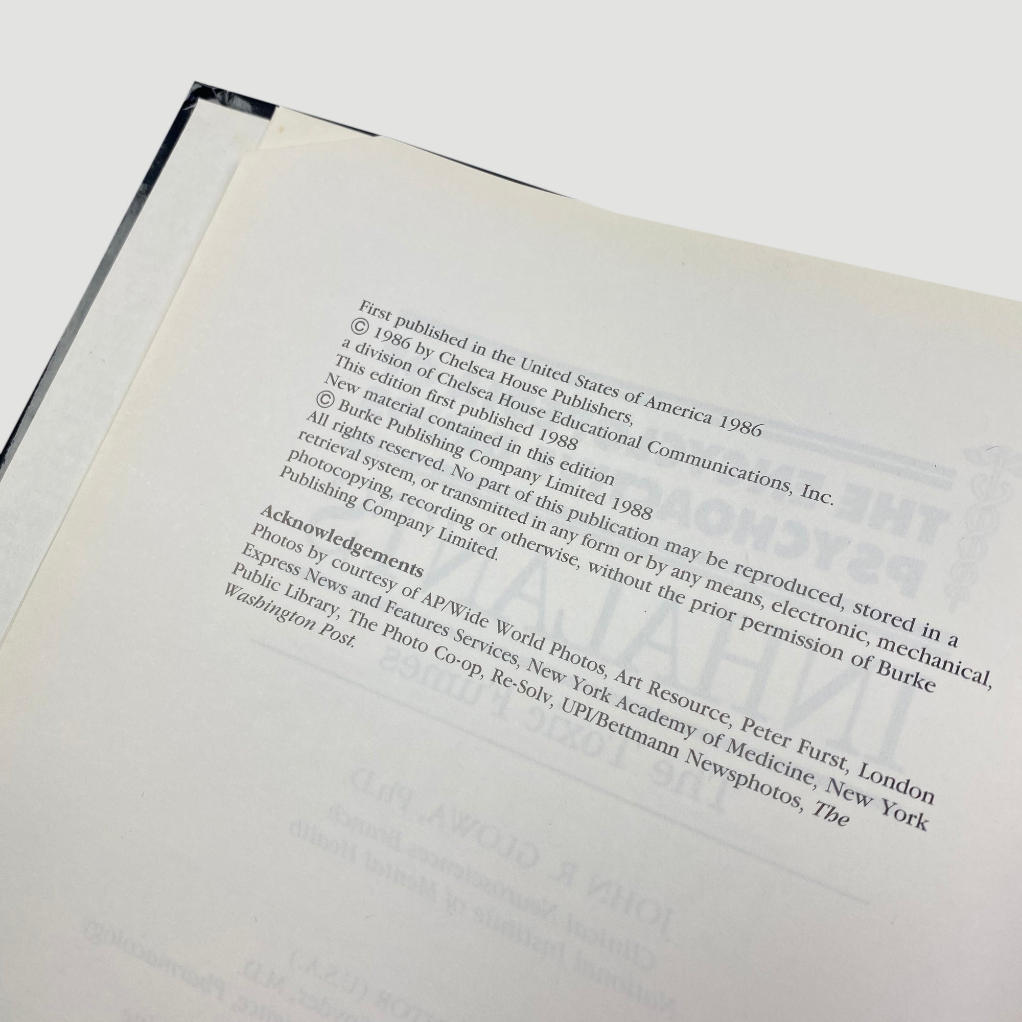 1988 John R. Glowa 'Inhalants: The Toxic Fumes'