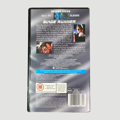 1991 Blade Runner Directors Cut VHS w/postcards