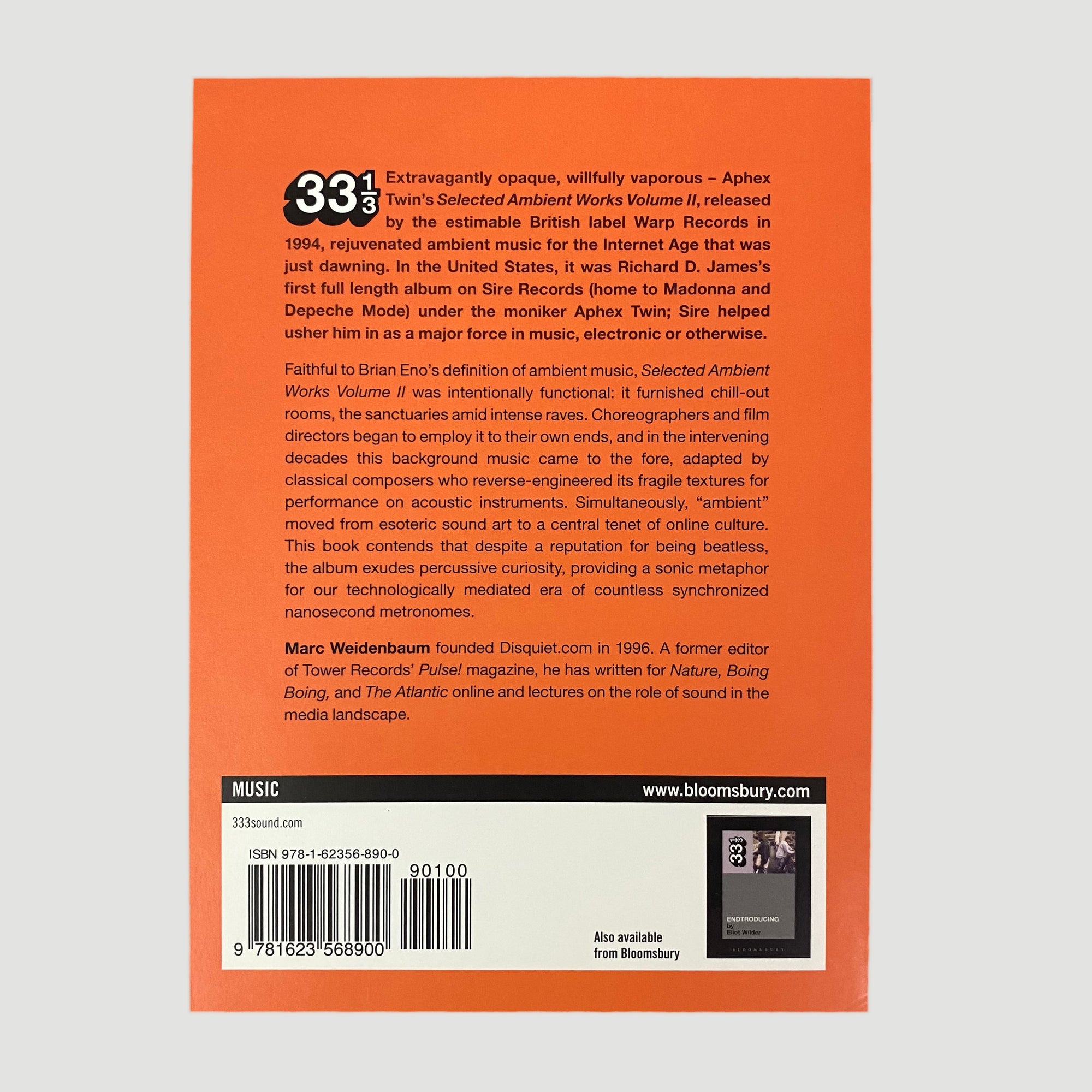 2014 Marc Weidenbaum - Aphex Twin 'Selected Ambient Works Vol 2'