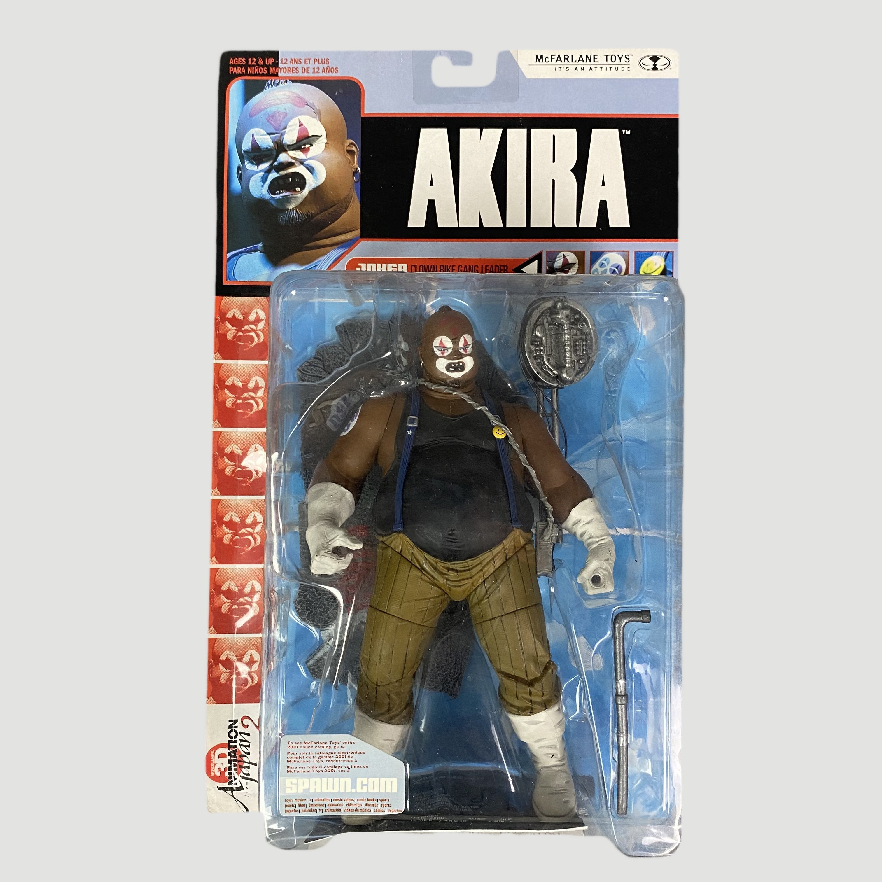 AKIRA JOKER CLOWN GANG LEADER Action Figure Mcfarlane NIB