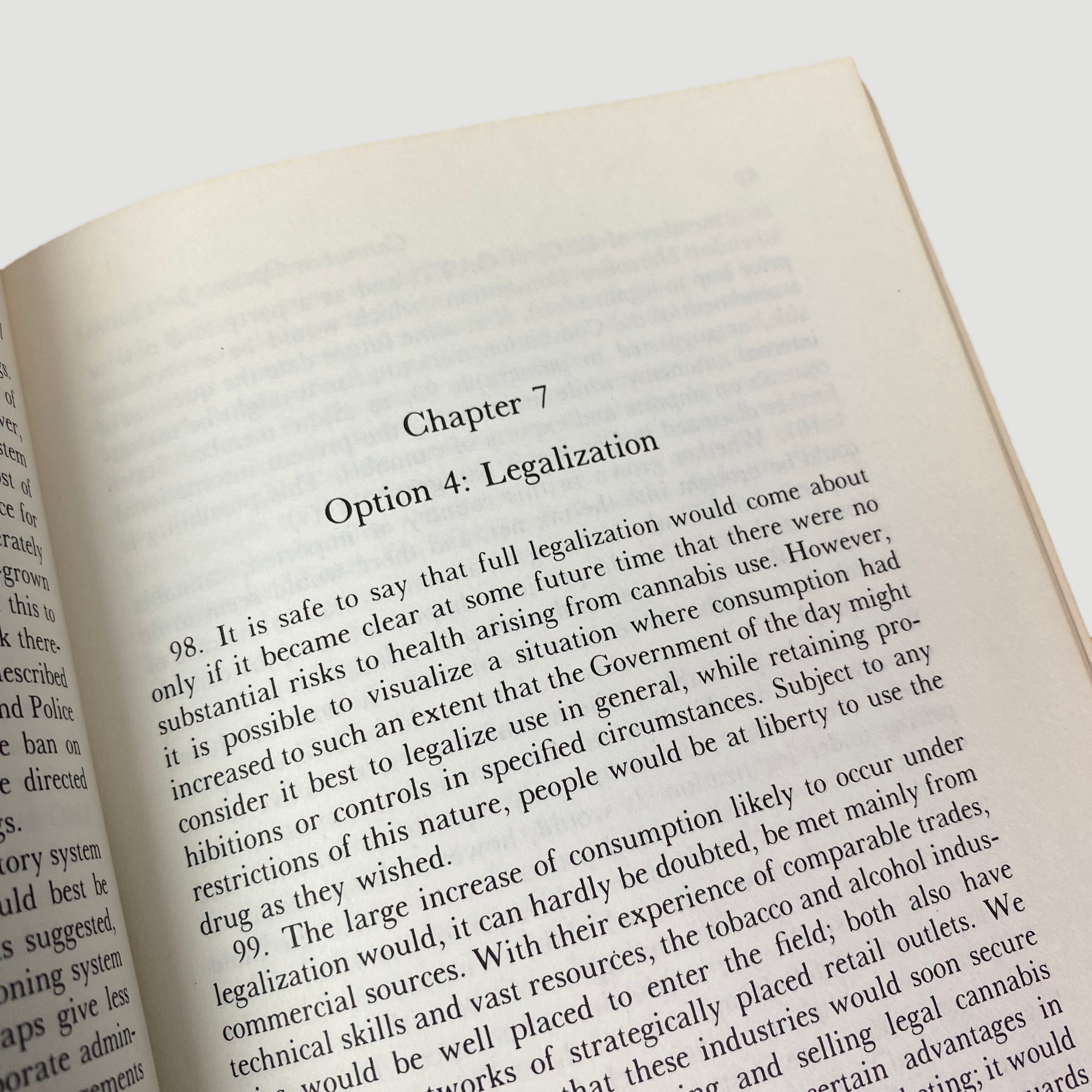 1975 Frank Logan 'Cannabis Options for Control'