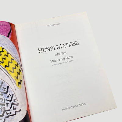 1986 Henri Matisee '1869-1954:Meister der Farbe'