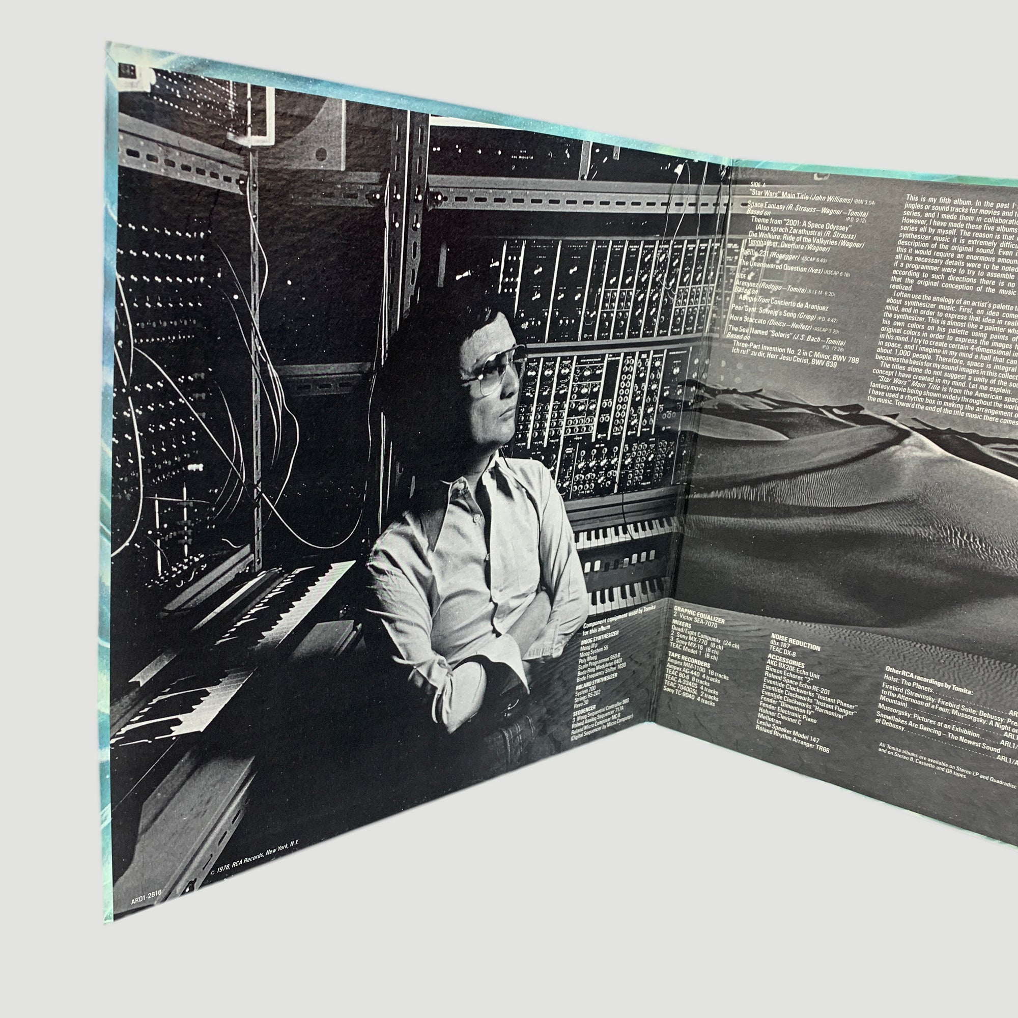 1979 Tomita Kosmos Vinyl LP