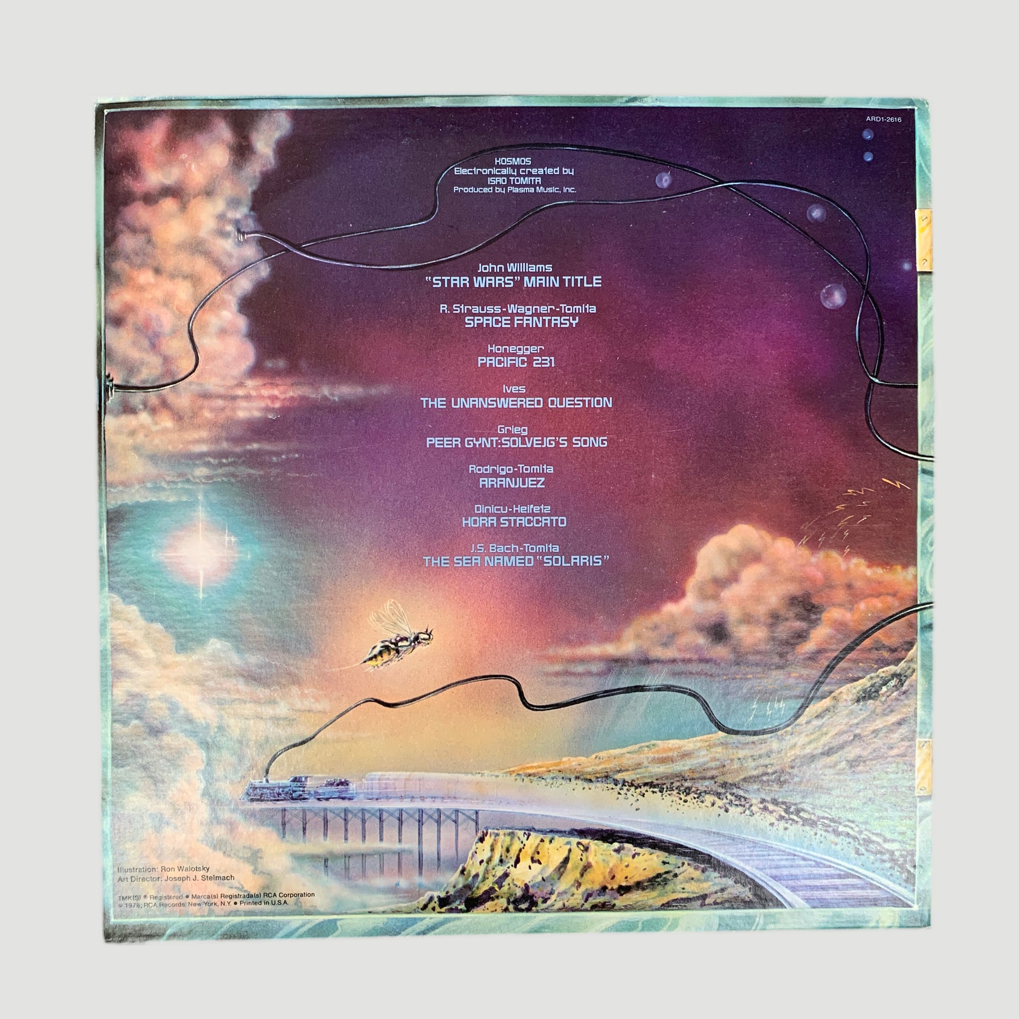 1979 Tomita Kosmos Vinyl LP