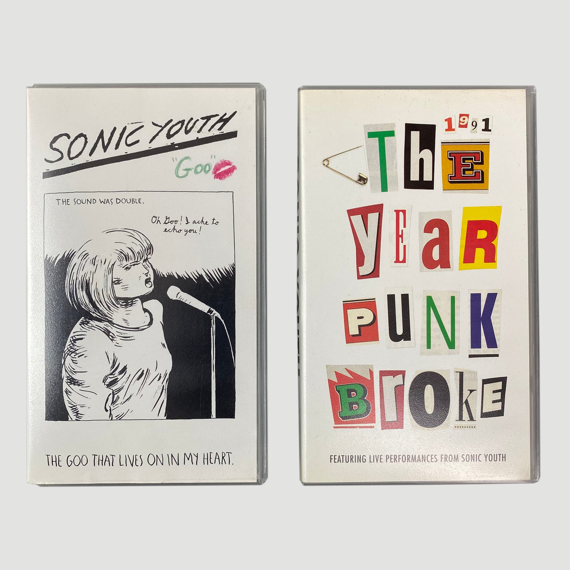 1991 Sonic Youth VHS Double Pack