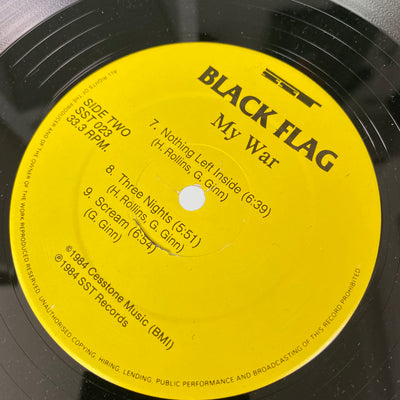 1983 Black Flag 'My War' Vinyl LP