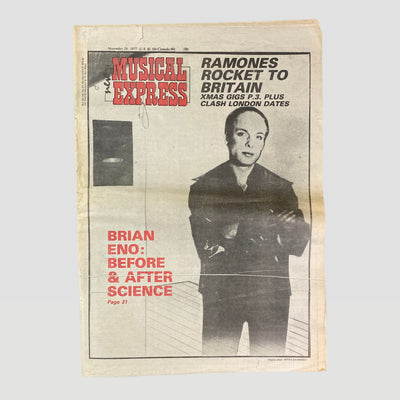 1977 NME Brian Eno Issue