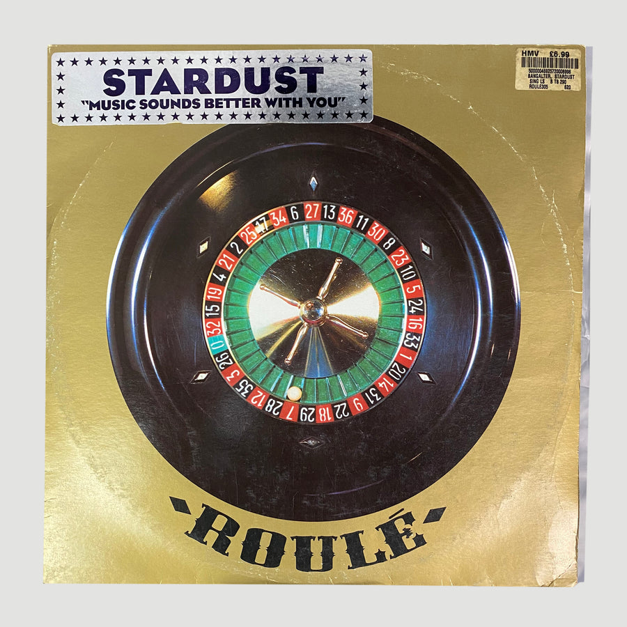 1998 Stardust 'Music Sounds Better With You' Etched 12"
