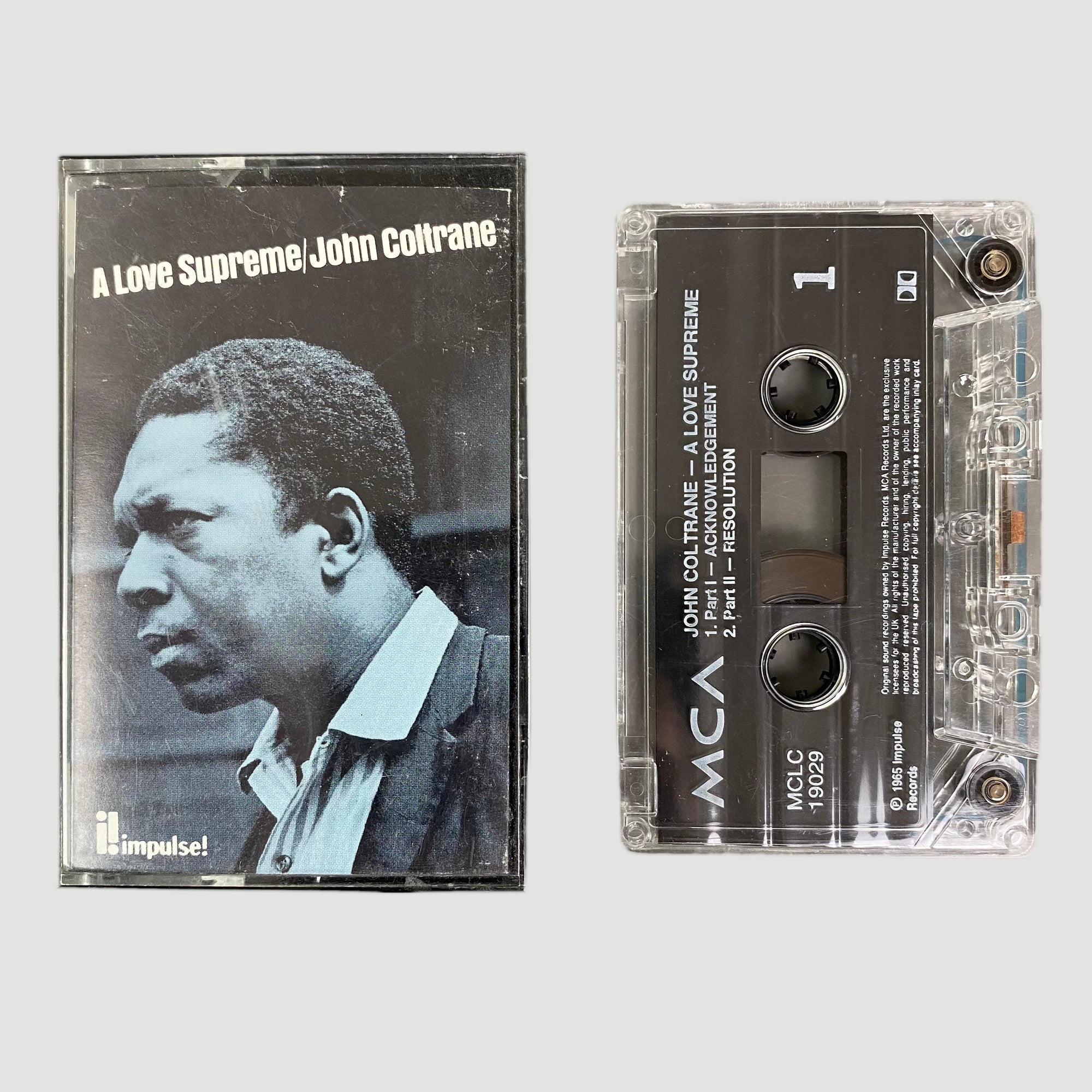 1991 John Coltrane 'A Love Supreme' Cassette