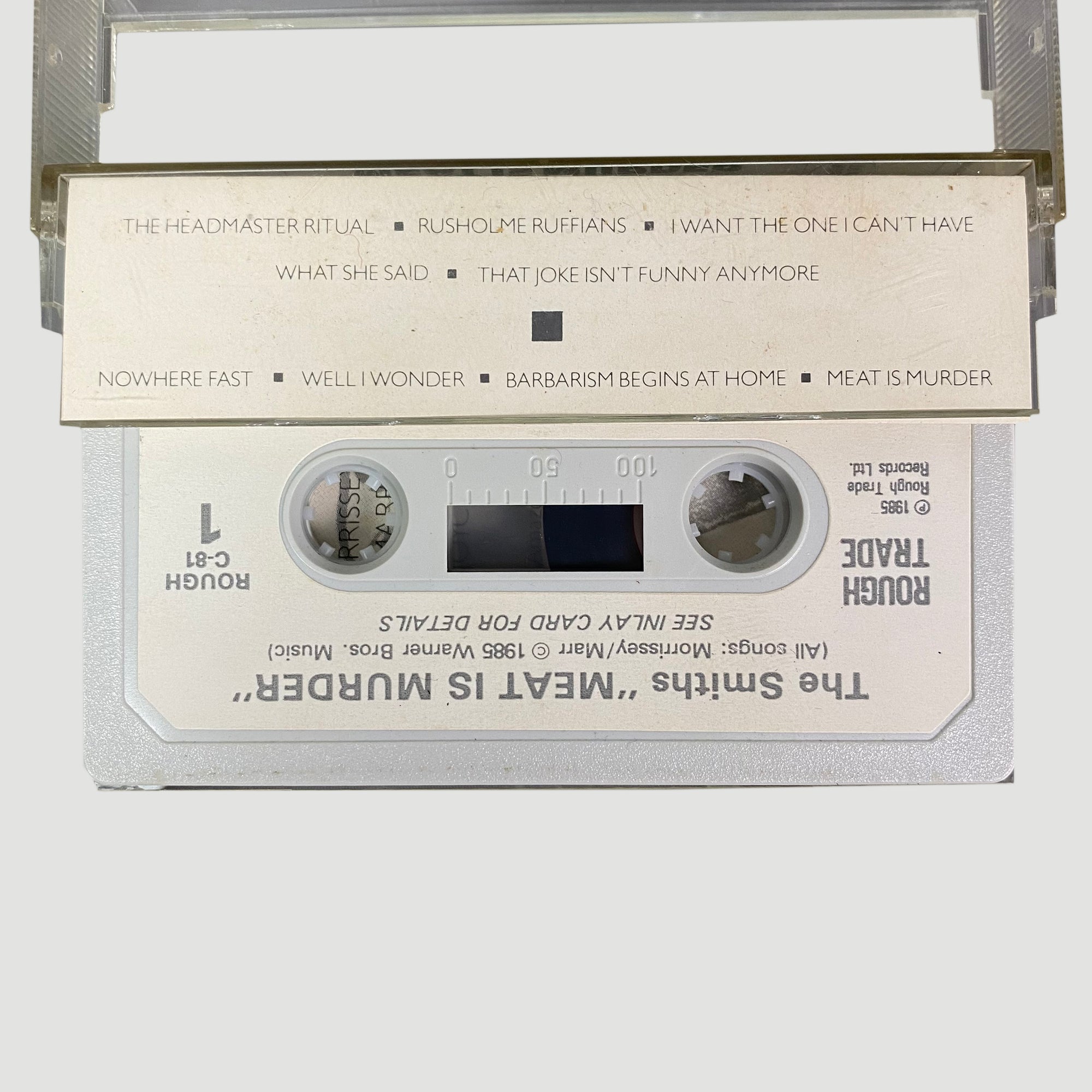 1985 The Smiths 'Meat Is Murder' Cassette
