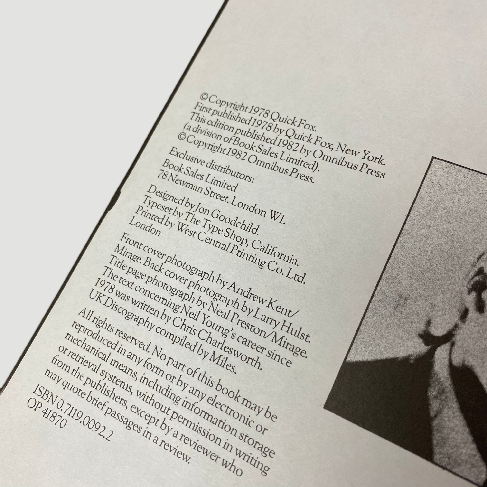 1978 Carole Dufrechou 'Neil Young'