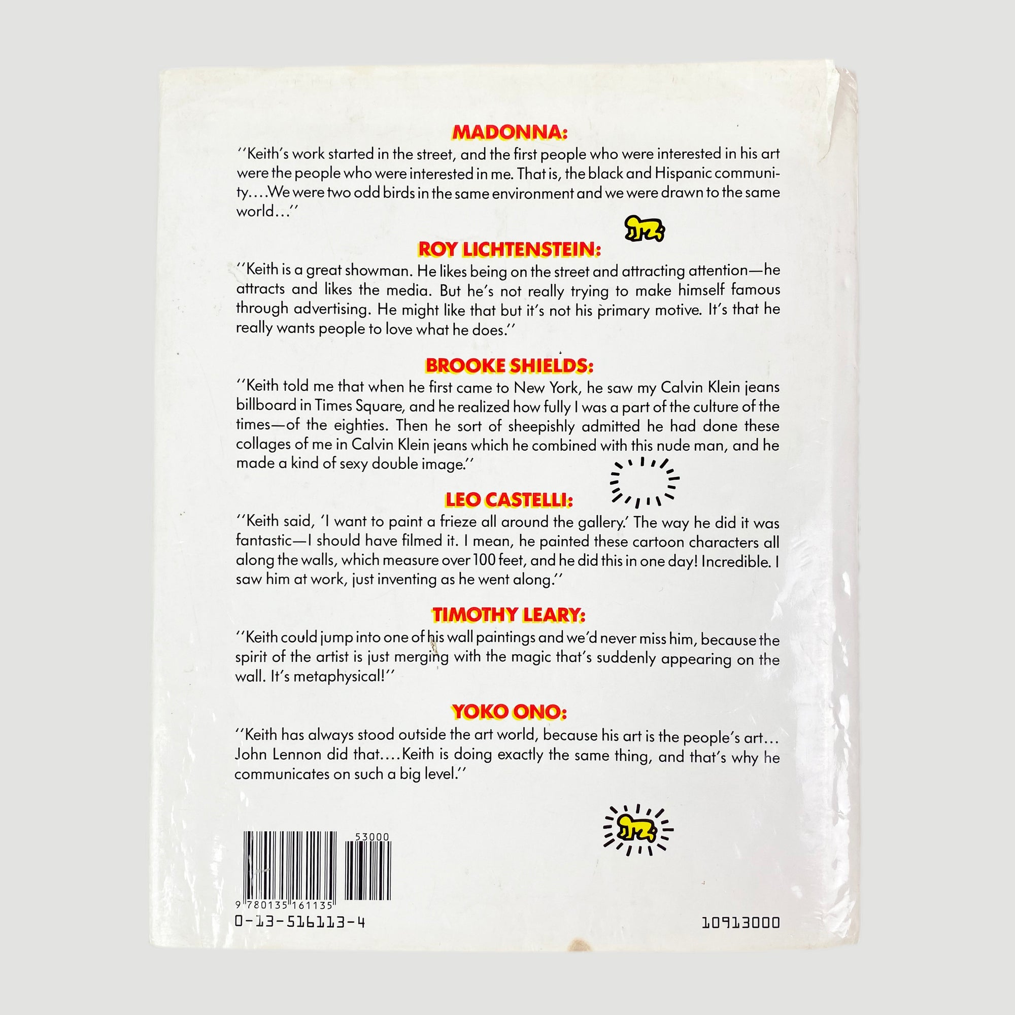 1991 John Gruen 'Keith Haring: The Authorised Biography'