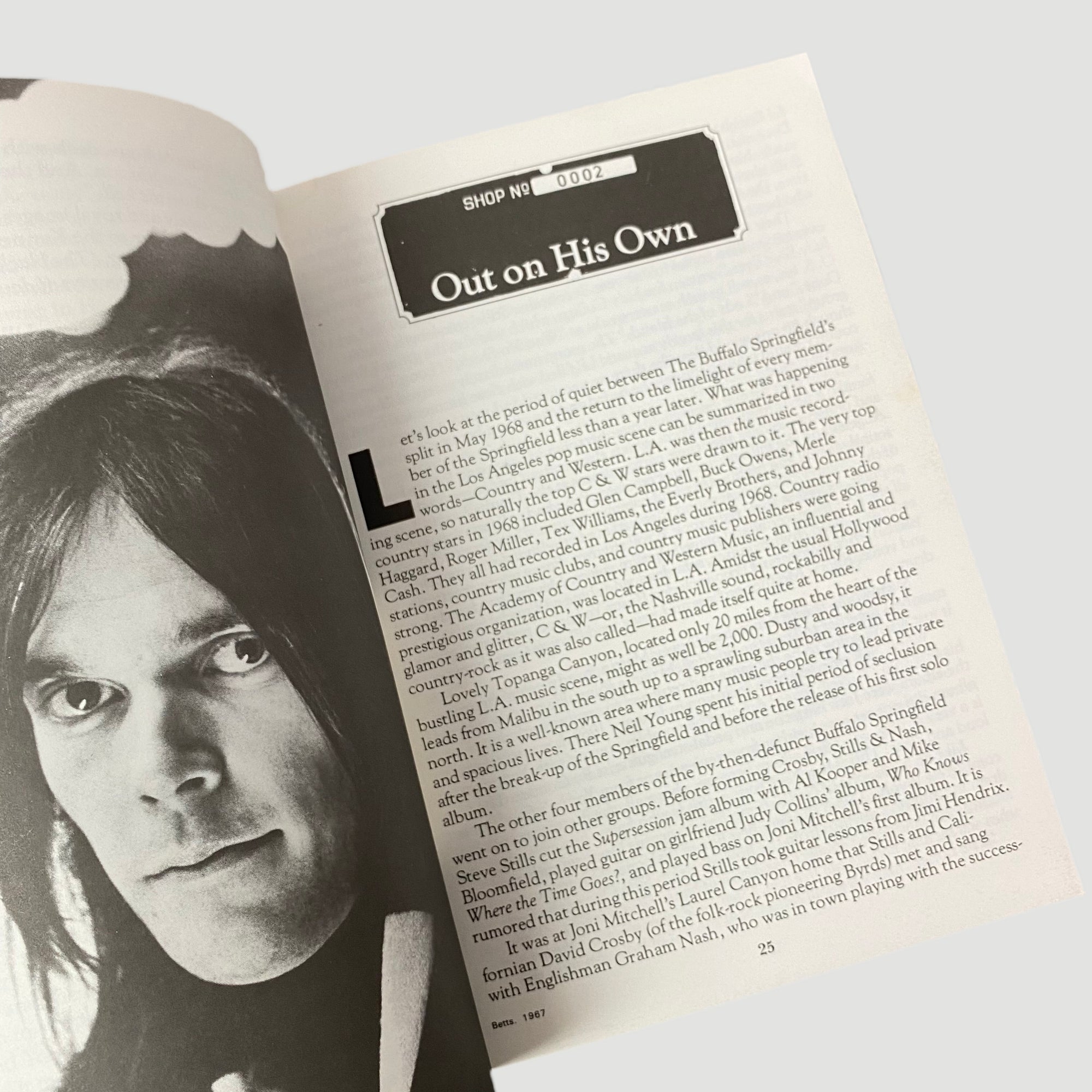 1978 Carole Dufrechou 'Neil Young'