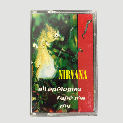 1993 Nirvana 'All Apologies/Rape Me/MV' Cassette