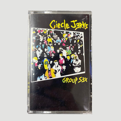 2014 Circle Jerks 'Group Sex' Cassette