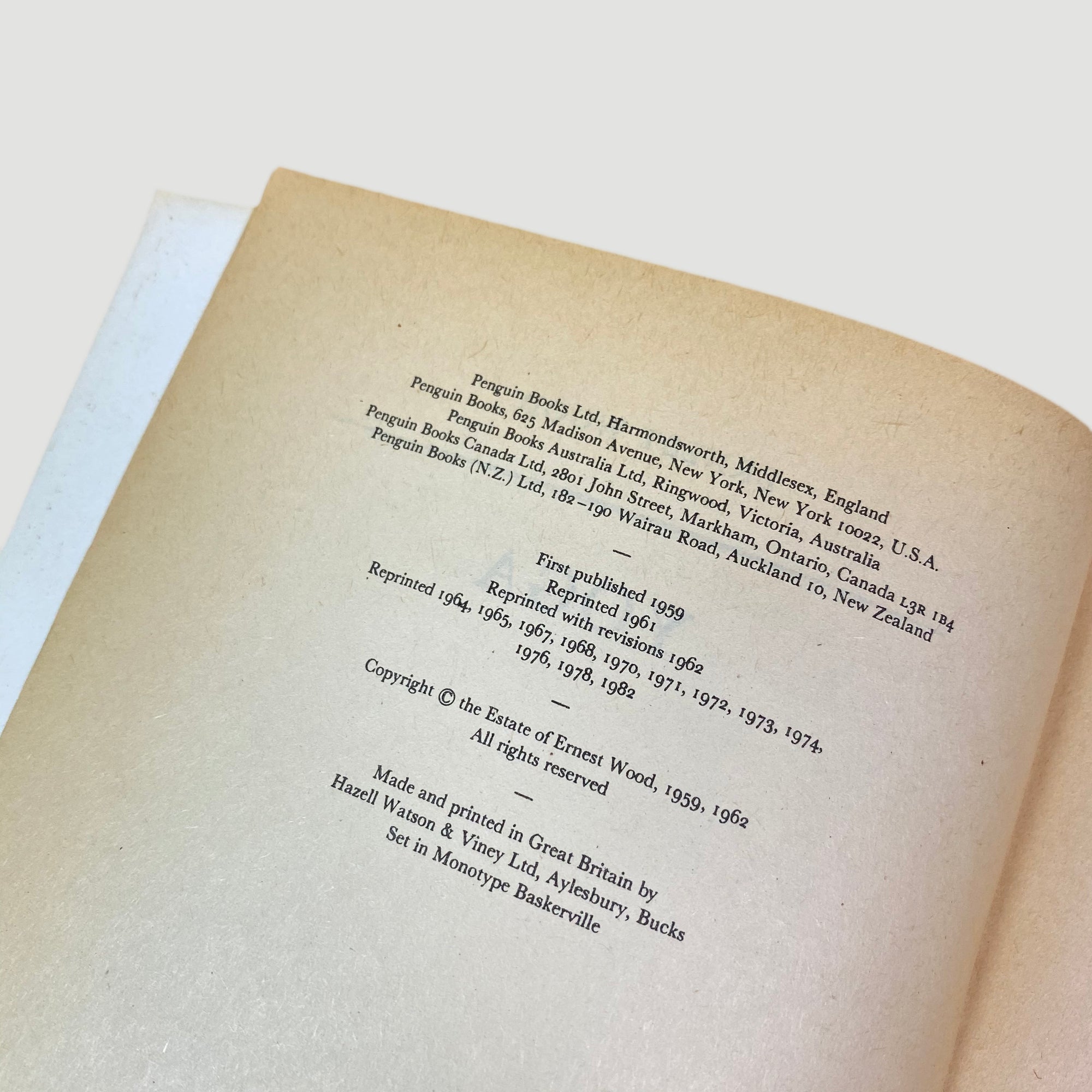 1982 Ernest Wood ‘Yoga’