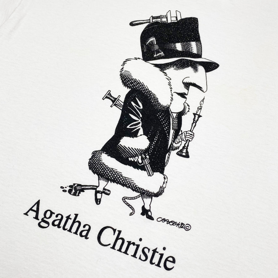 Early 90's Agatha Christie Largely Literary T-Shirt