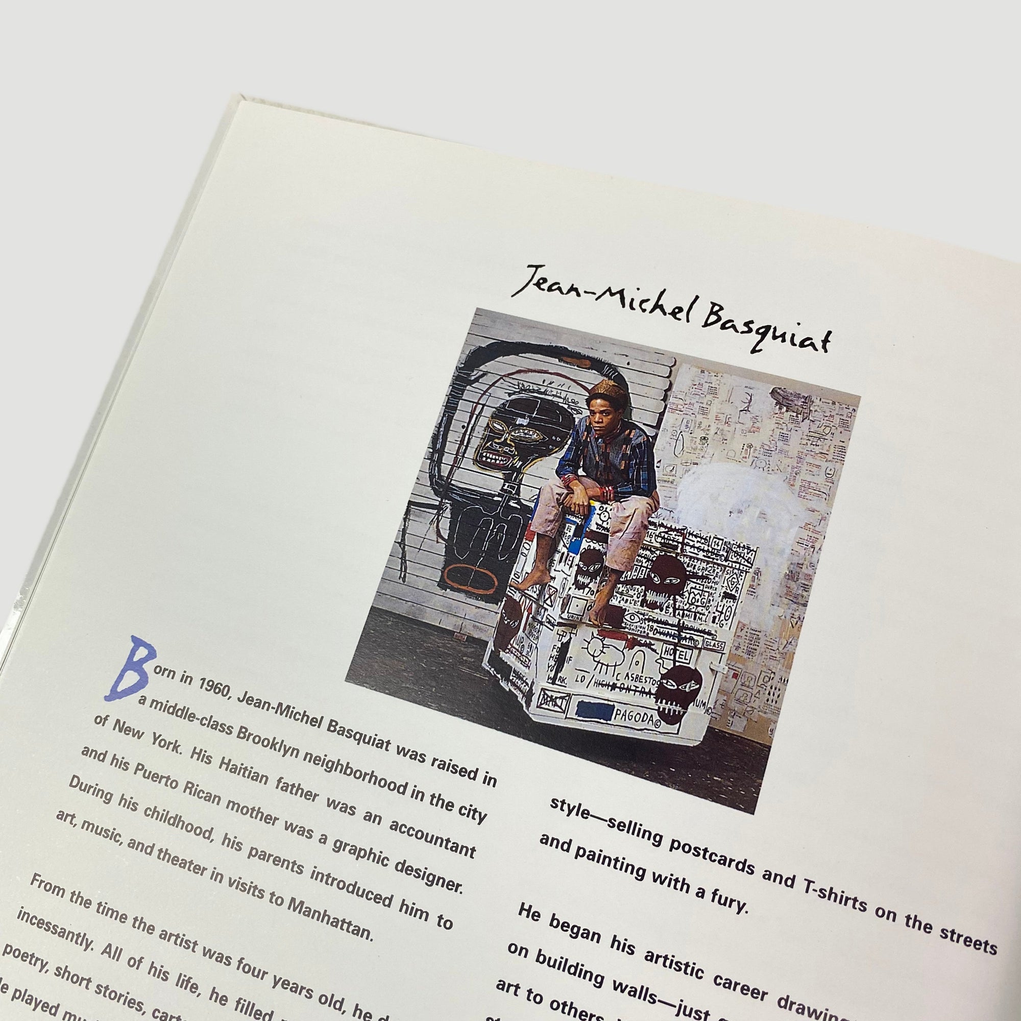 1993 Maya Angelou/Jean-Michel Basquiat 'Life Doesn't Frighten Me'