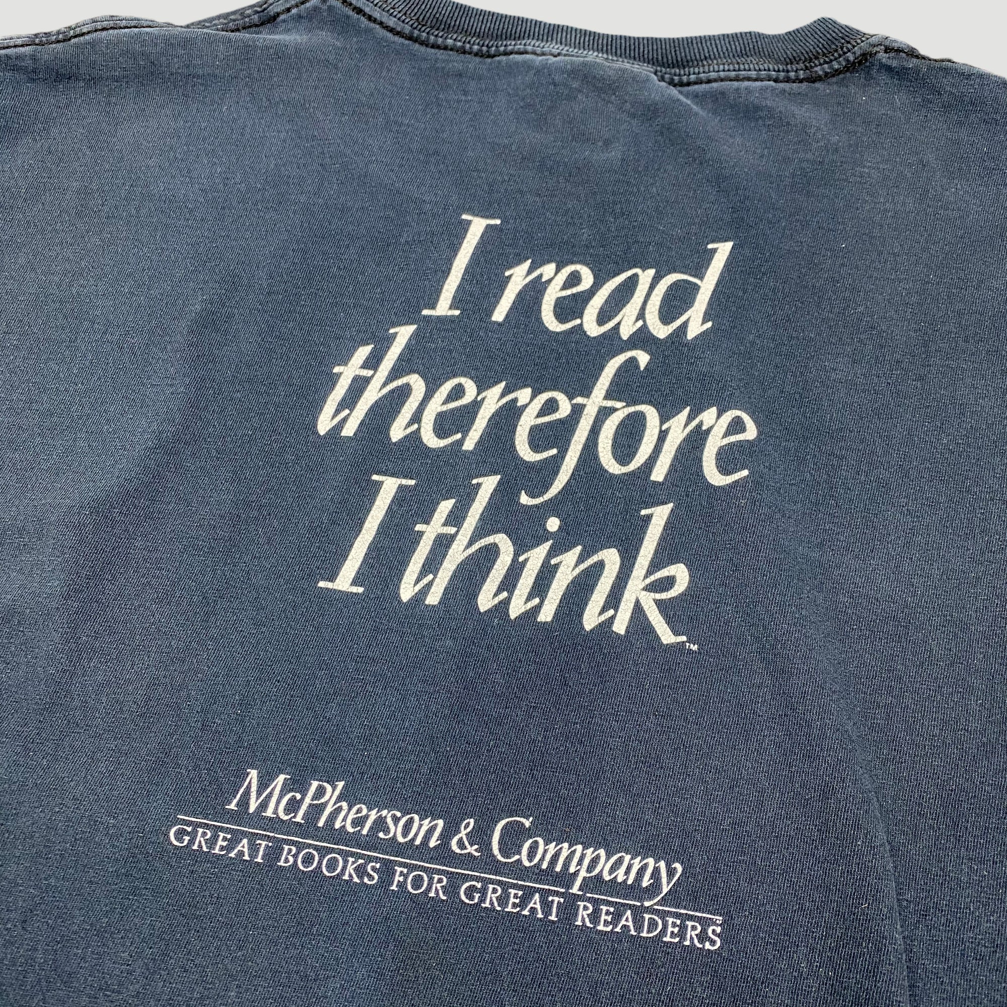 00's 'I Think, Therefore I Read' T-Shirt