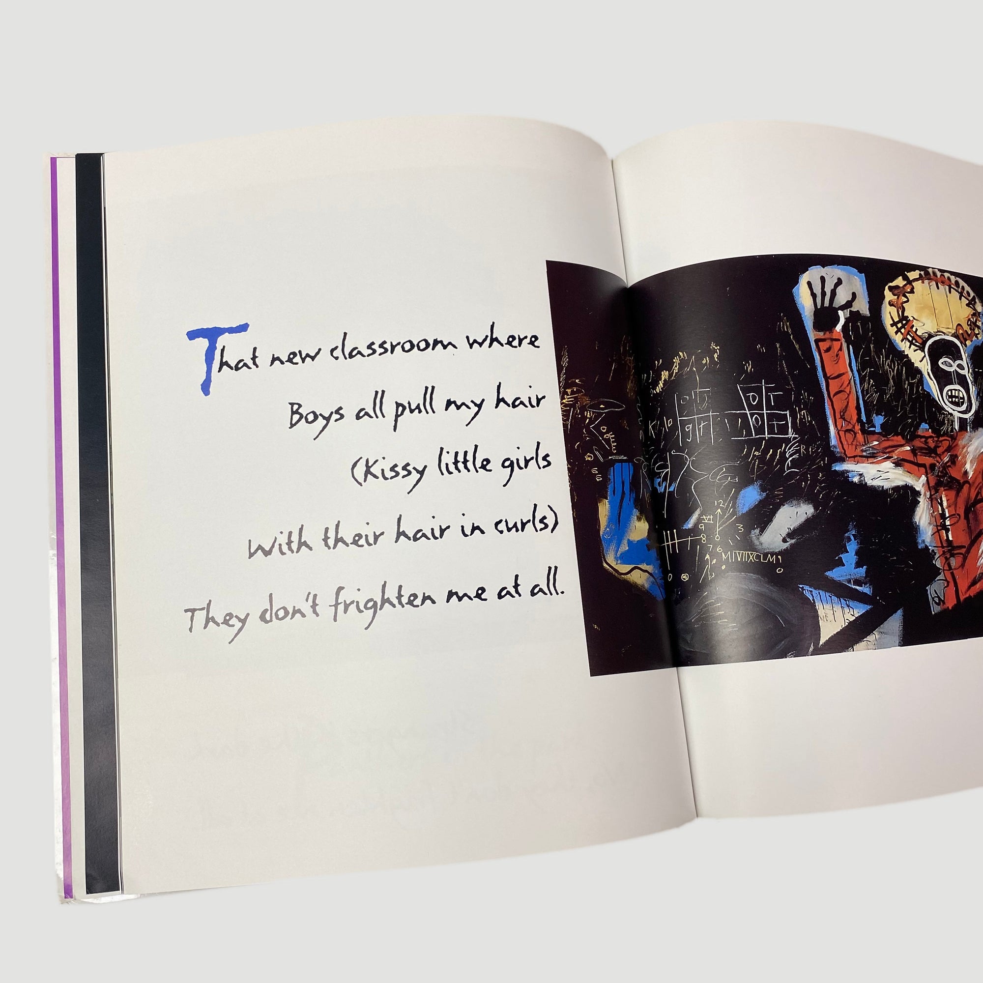 1993 Maya Angelou/Jean-Michel Basquiat 'Life Doesn't Frighten Me'