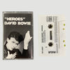 1984 David Bowie 'Heroes' Cassette