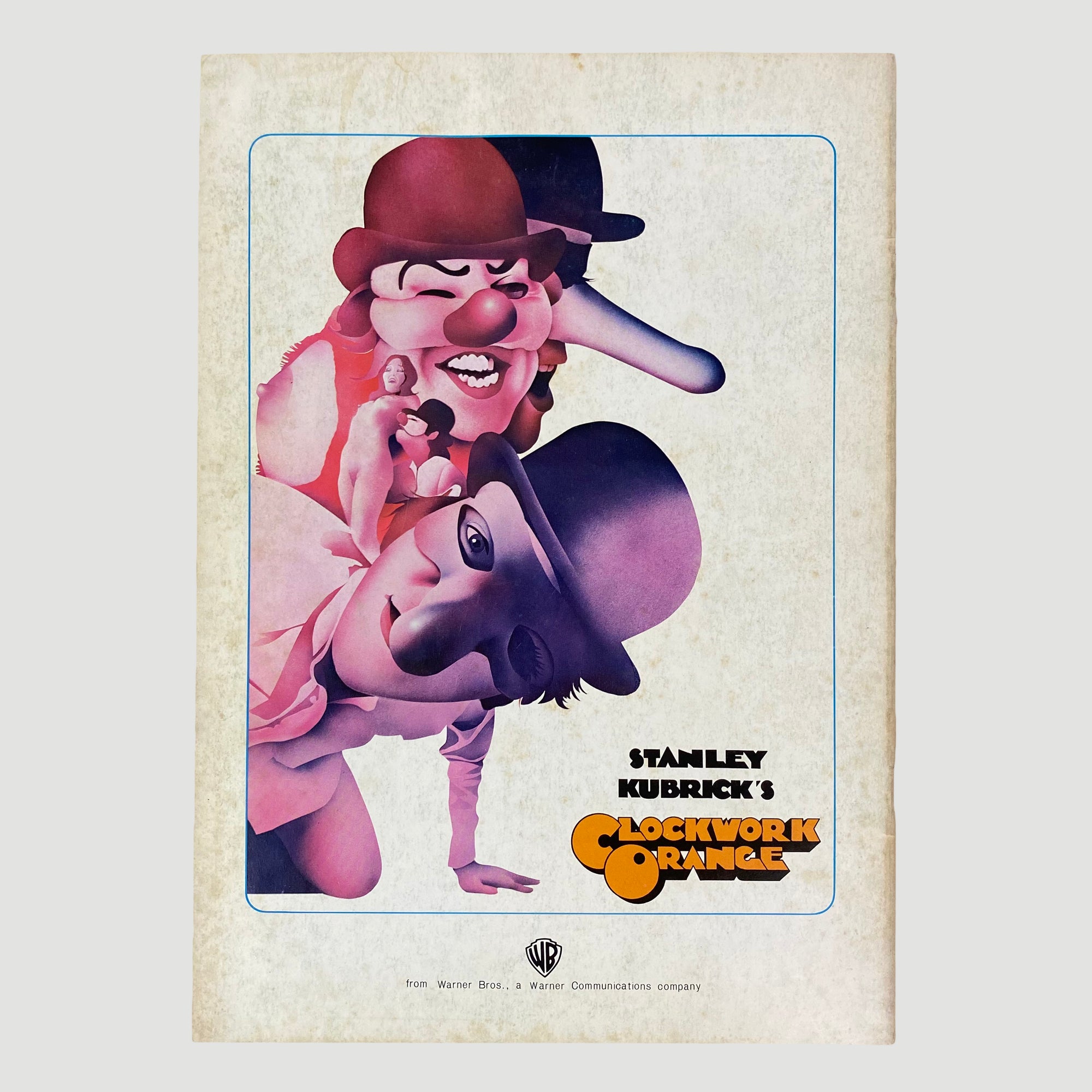 1971 'A Clockwork Orange' Japanese Programme