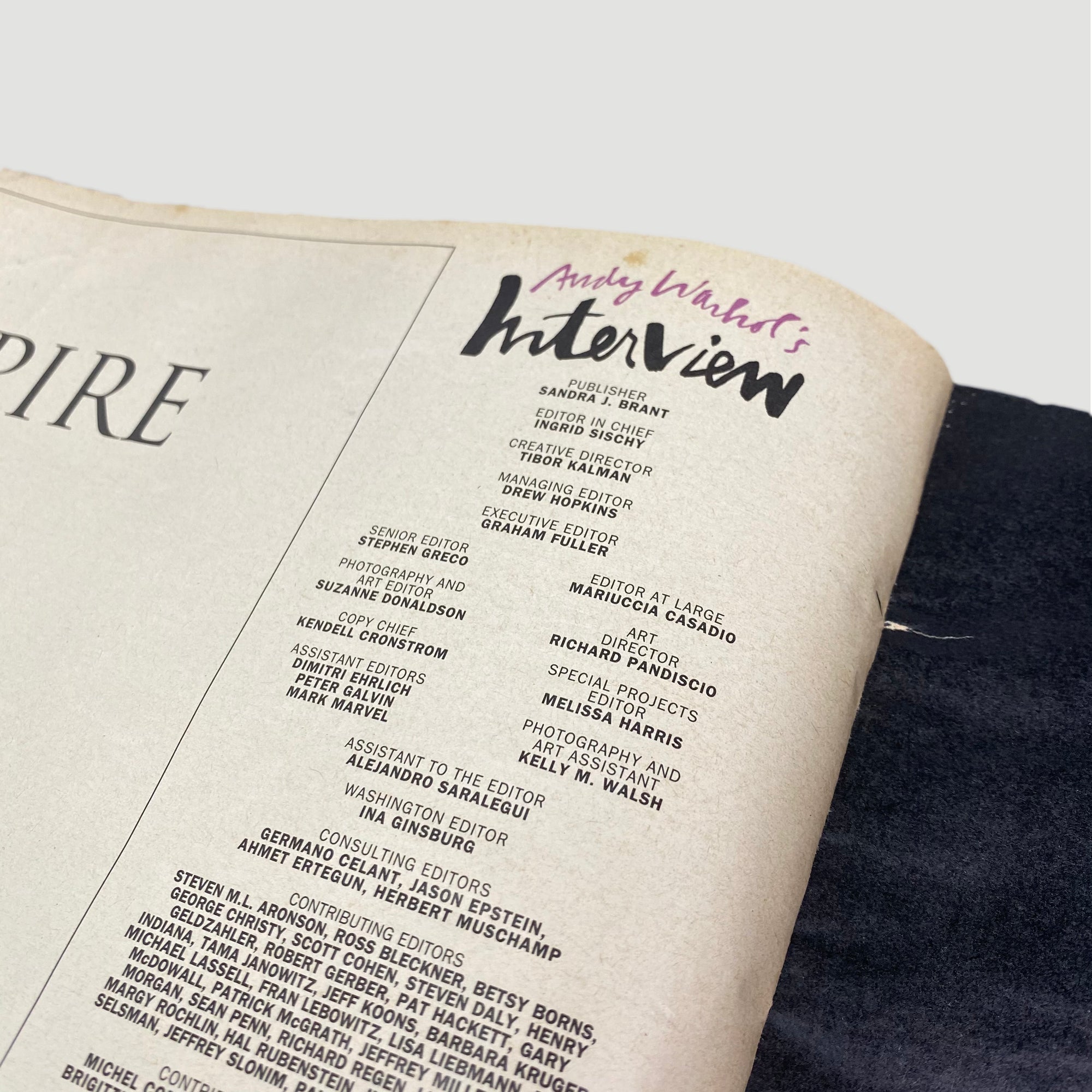 1993 Interview Magazine River Phoenix/Keanu Reeves Issue