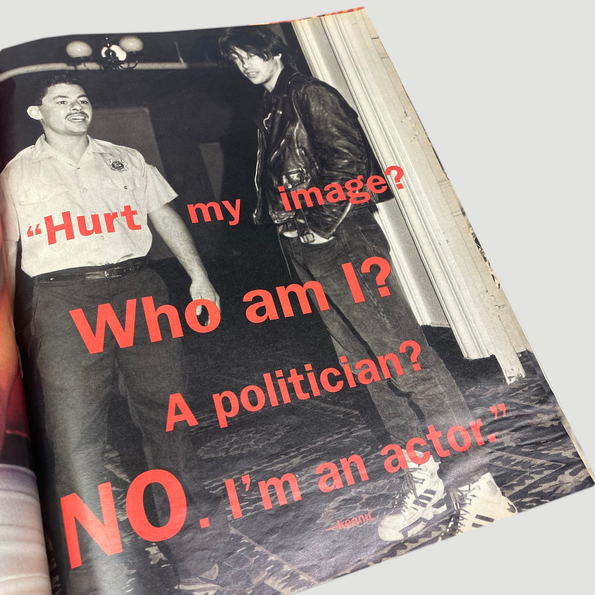 1993 Interview Magazine River Phoenix/Keanu Reeves Issue