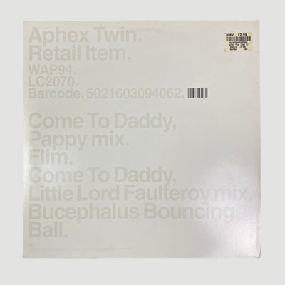 1997 Aphex Twin 'Come to Daddy' 12" Single