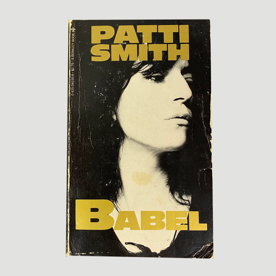 1979 Patti Smith 'Babel' First Softcover