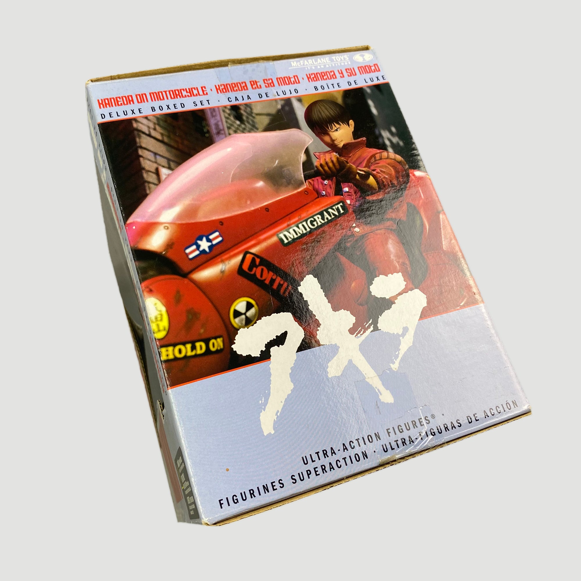 2001 Akira Kaneda + Motorcycle McFarlane Boxed Toy Figure