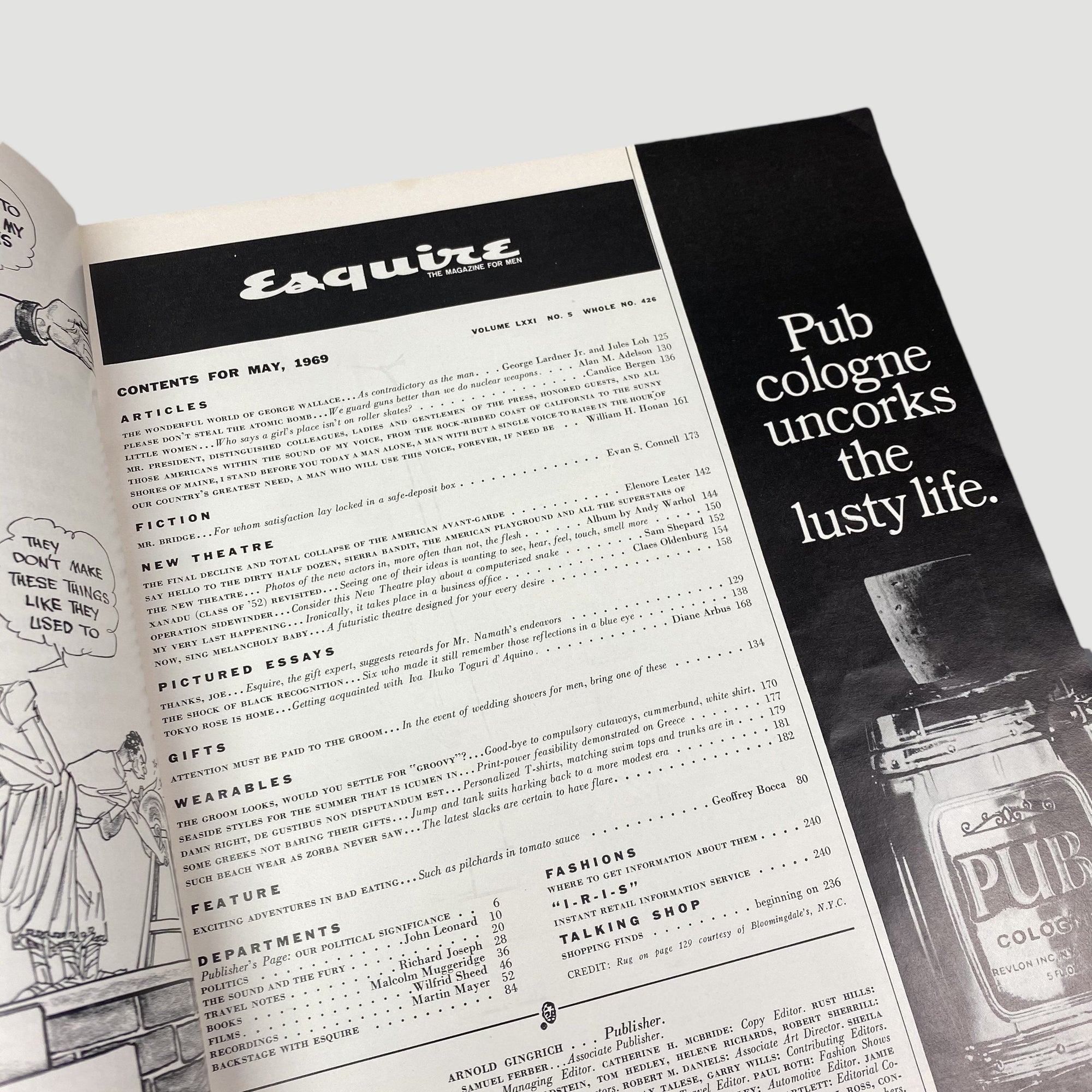 1969 Esquire Magazine Andy Warhol Issue