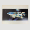 1983 Star Wars Ralph McQuarrie Jedi A-Wing Print