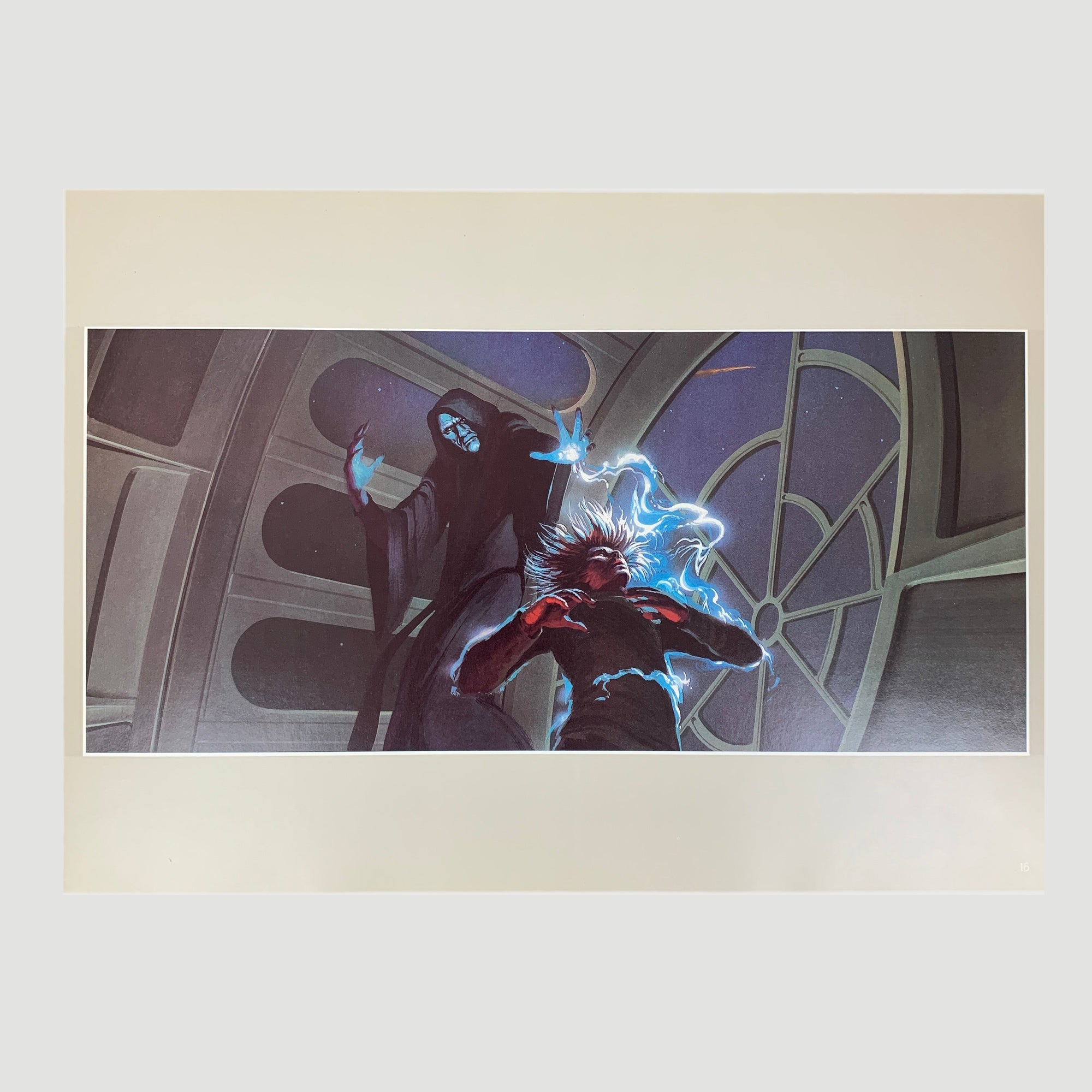 1983 Star Wars Return of the Jedi R.McQuarrie Print