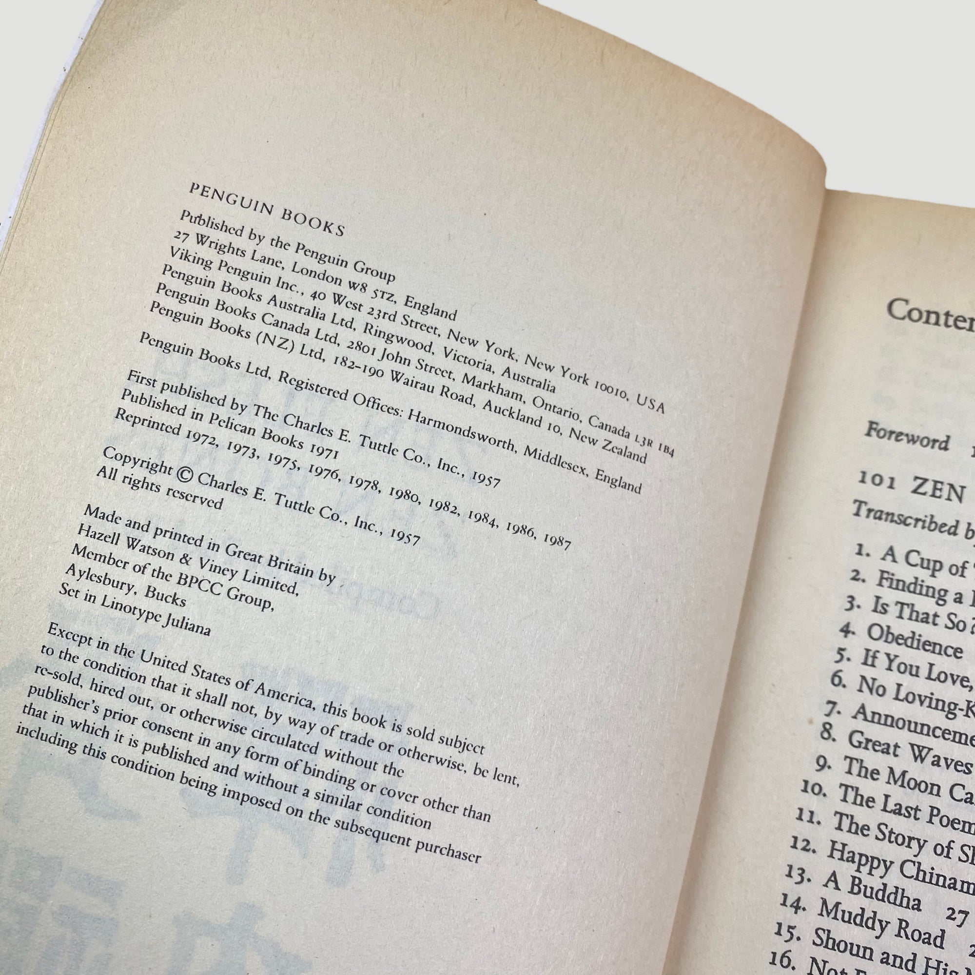 1987 Paul Reps ‘Zen Flesh, Zen Bones’