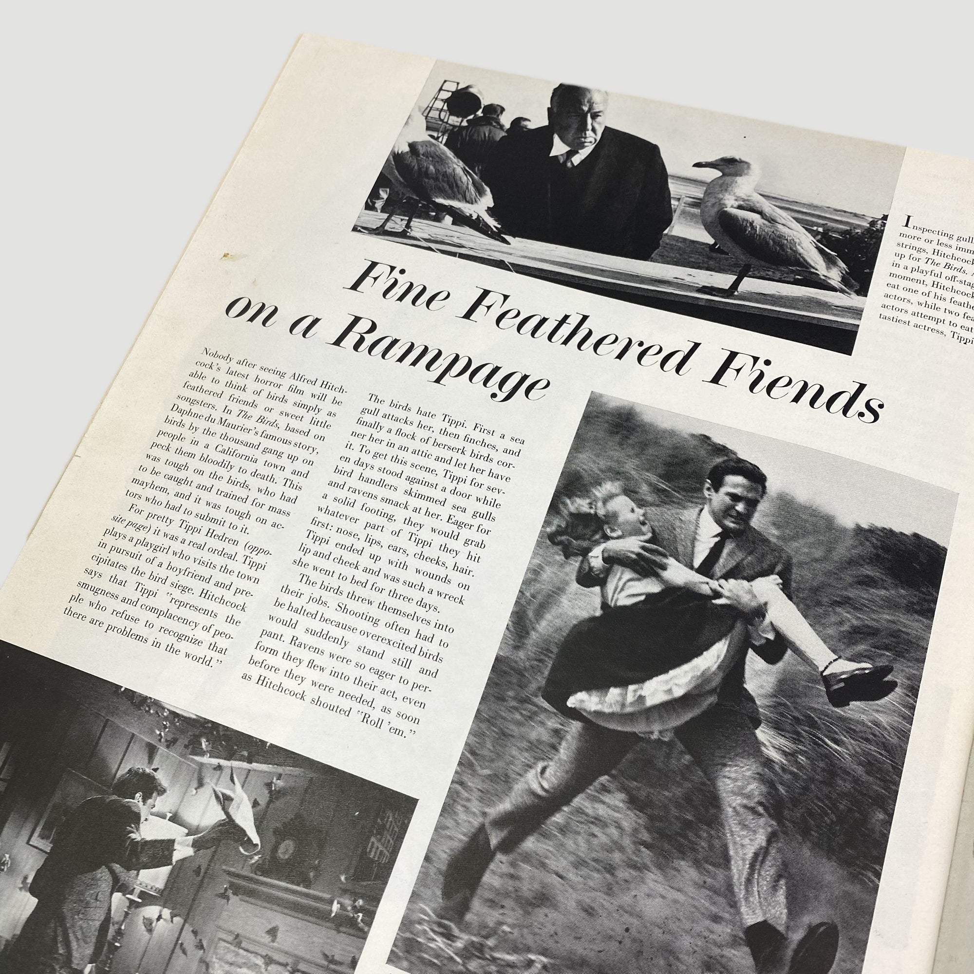 1963 LIFE Magazine Alfred Hitchcock Issue