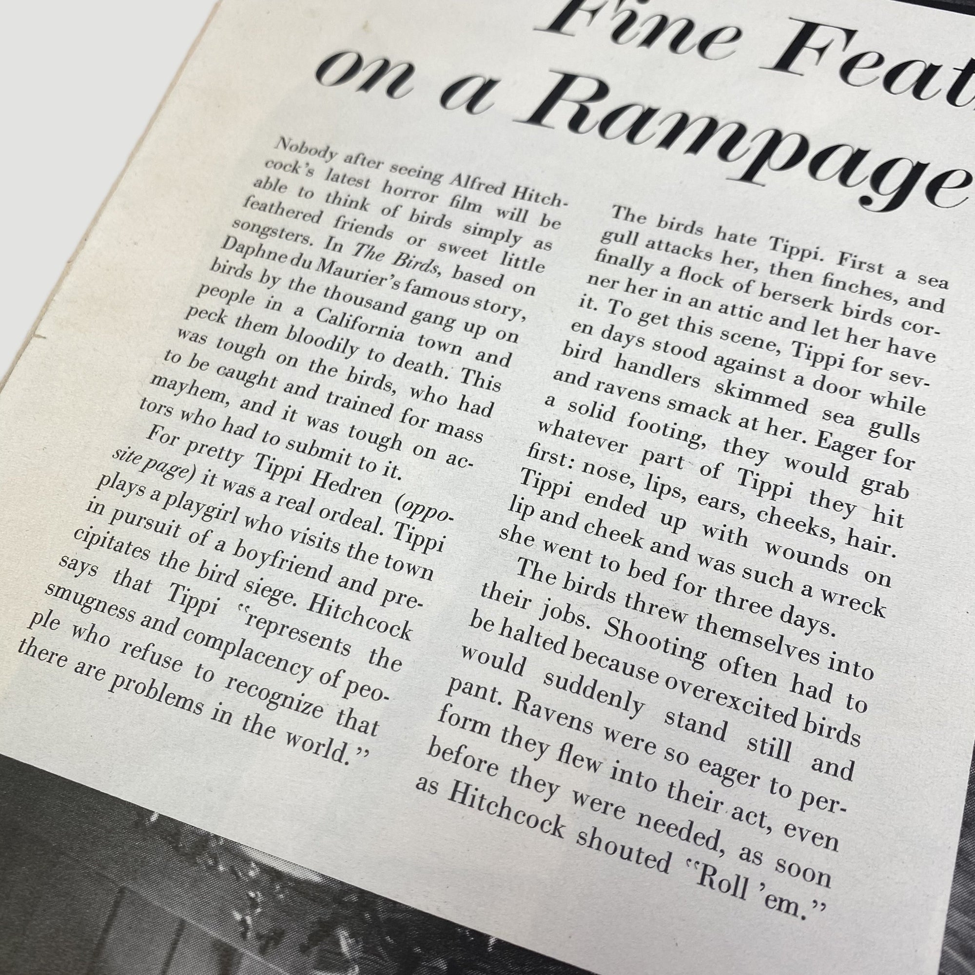 1963 LIFE Magazine Alfred Hitchcock Issue