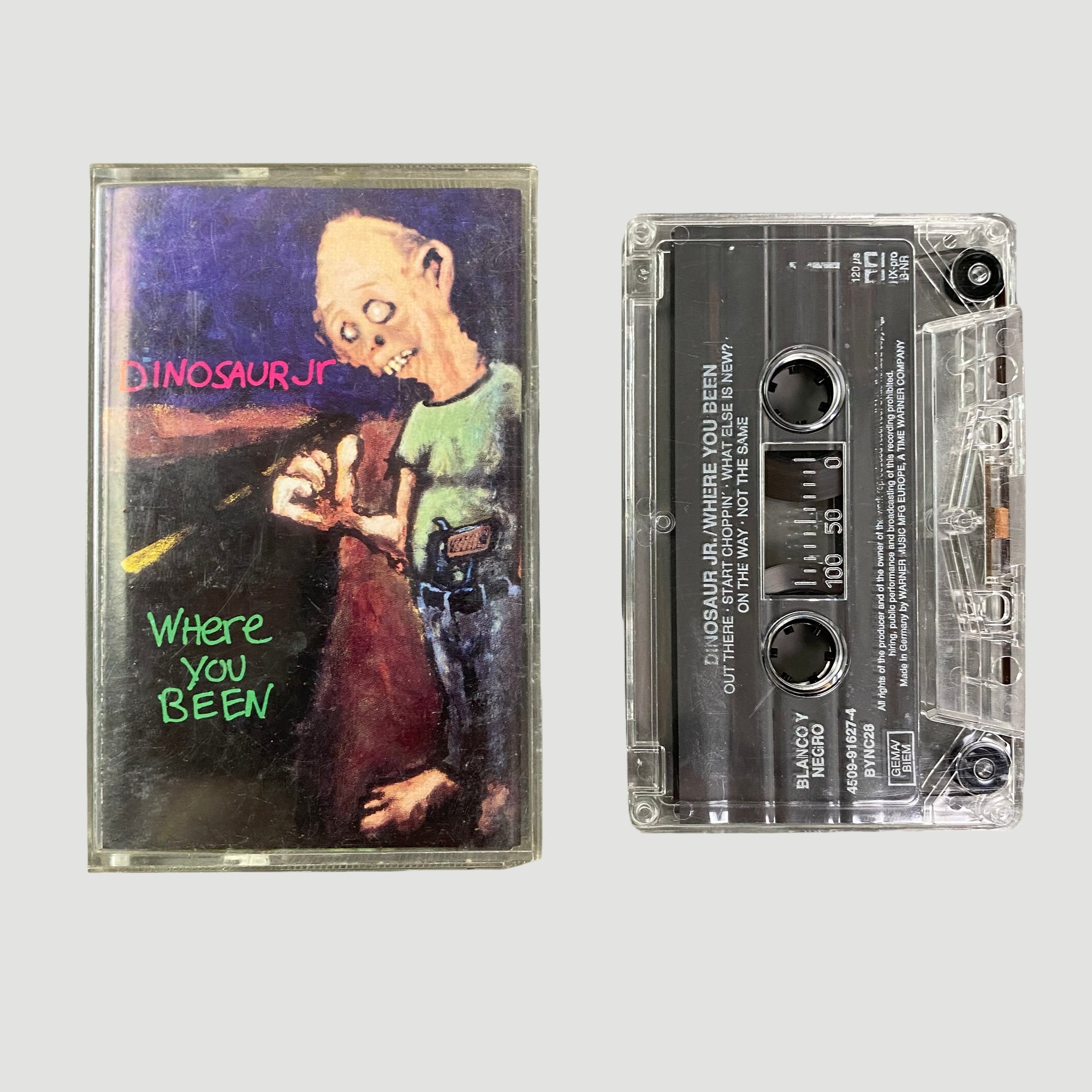 1993 Dinosaur Jr ‘Where You Been’ Cassette