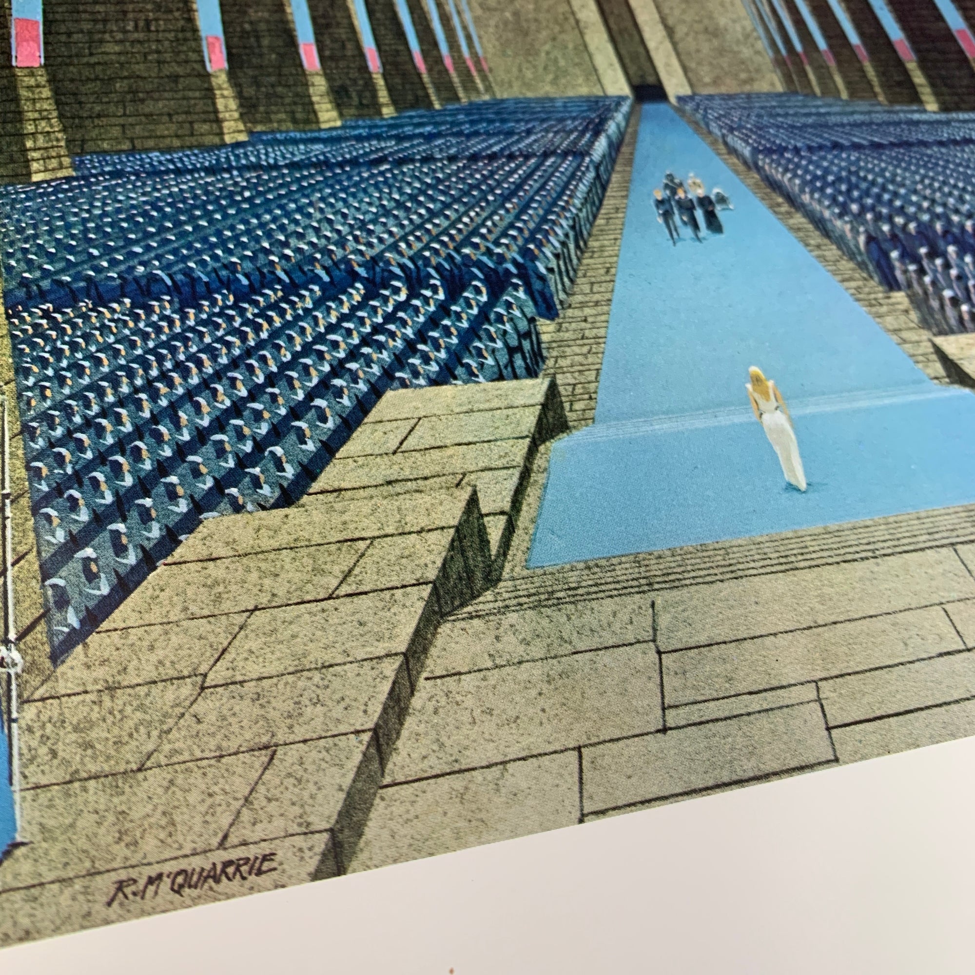 1983 Star Wars Ralph McQuarrie Closing Ceremony Print