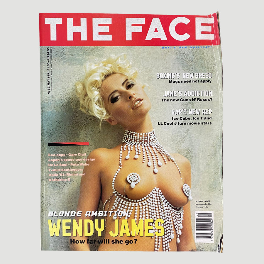 1991 The Face Magazine Wendy James Issue