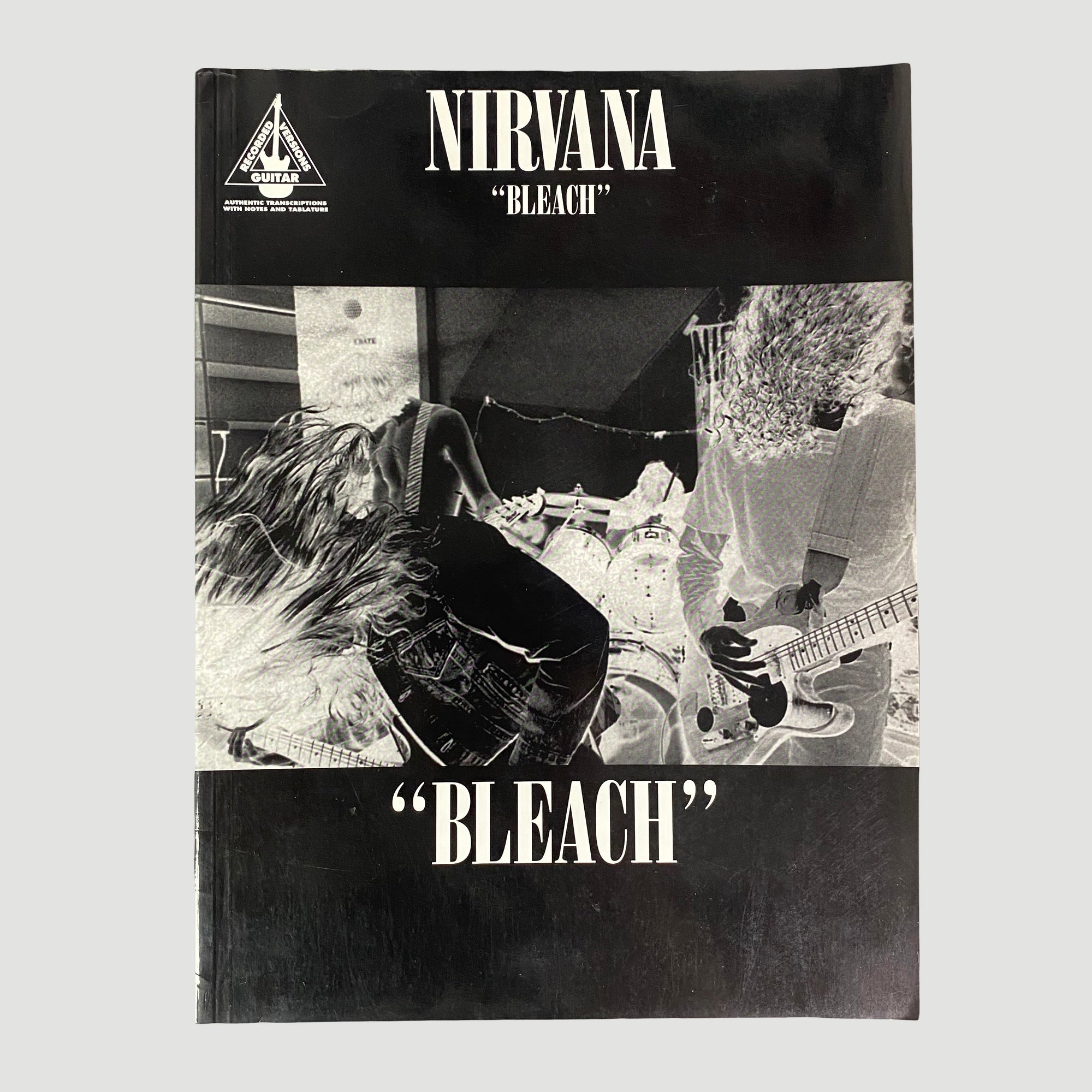 1994 Nirvana 'Bleach' Guitar Tab Book