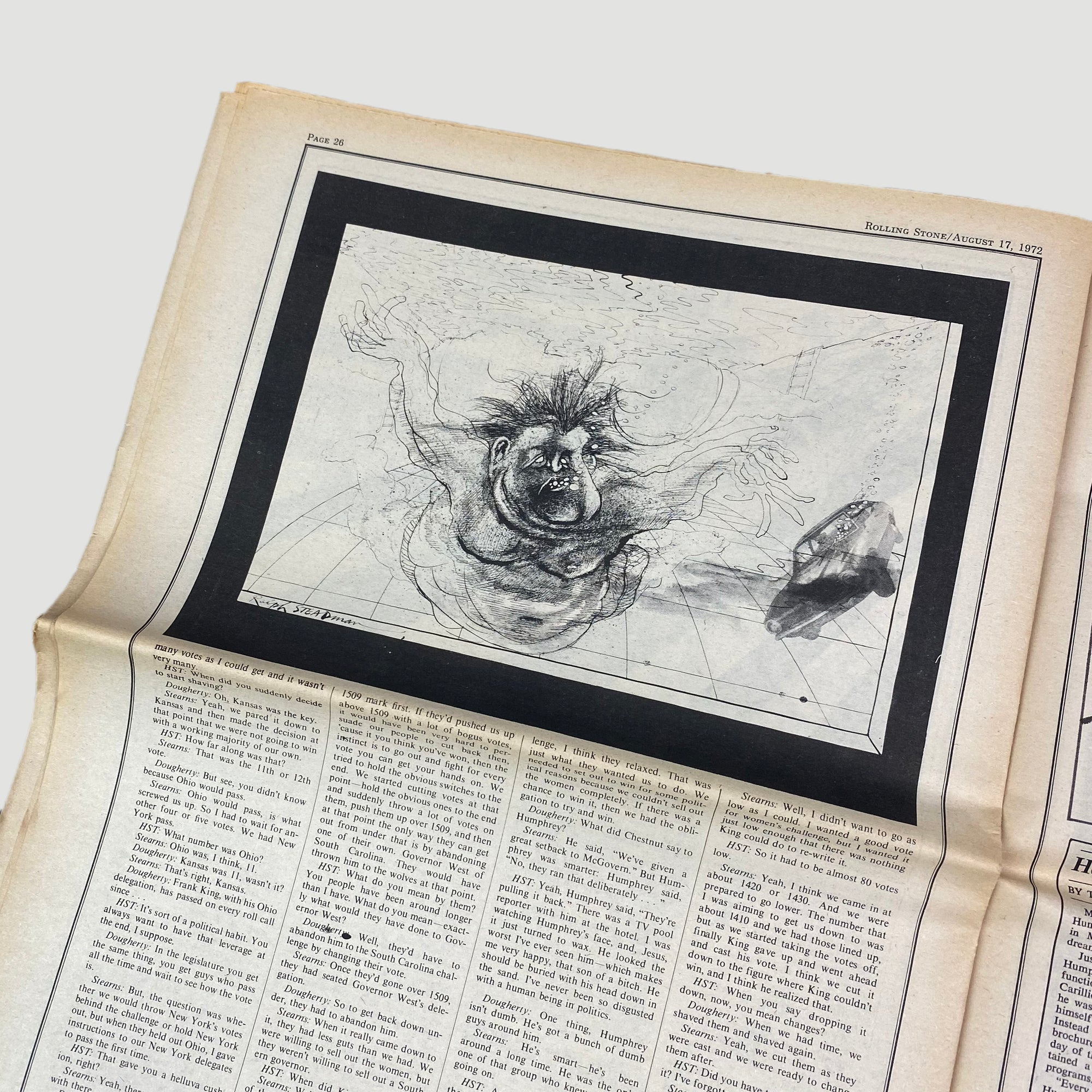 1972 Rolling Stone Magazine 'Fear & Loathing in Miami Beach'