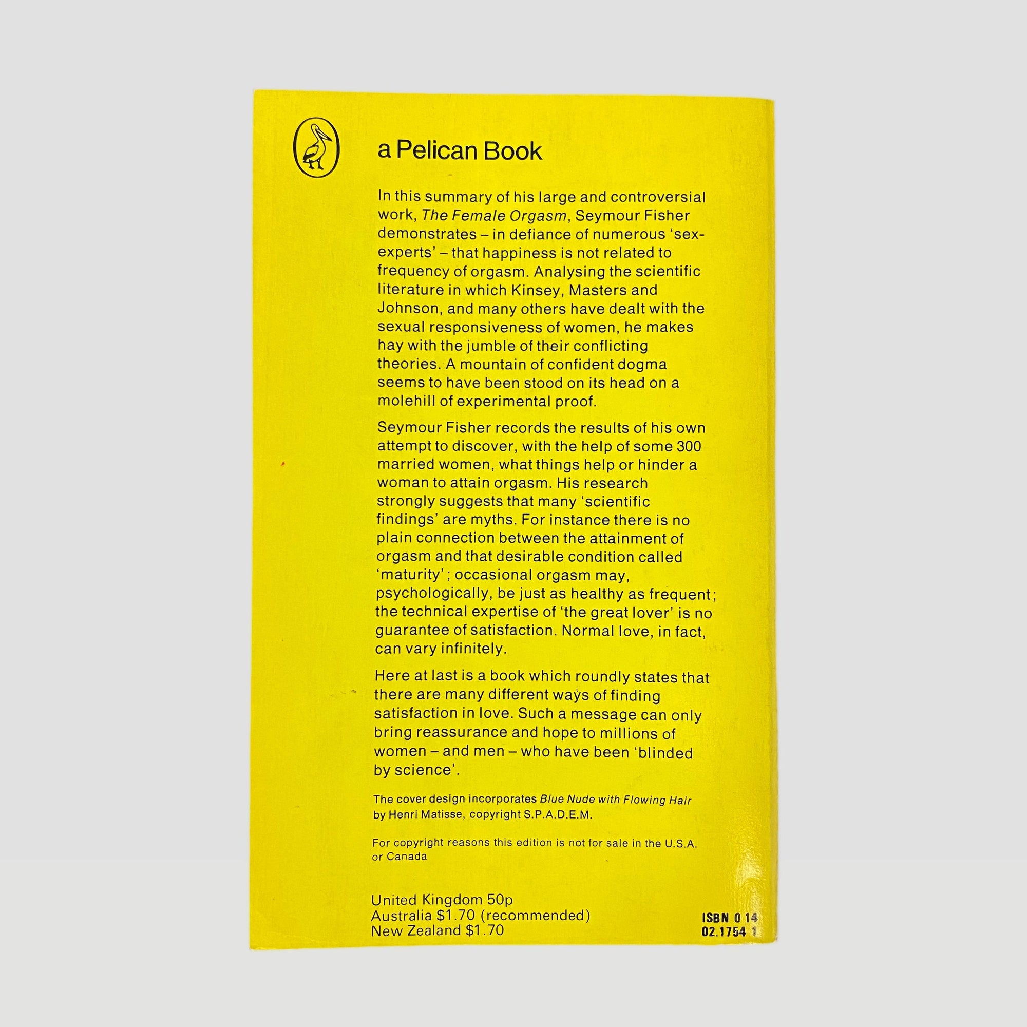 1973 Understanding The Female Orgasm