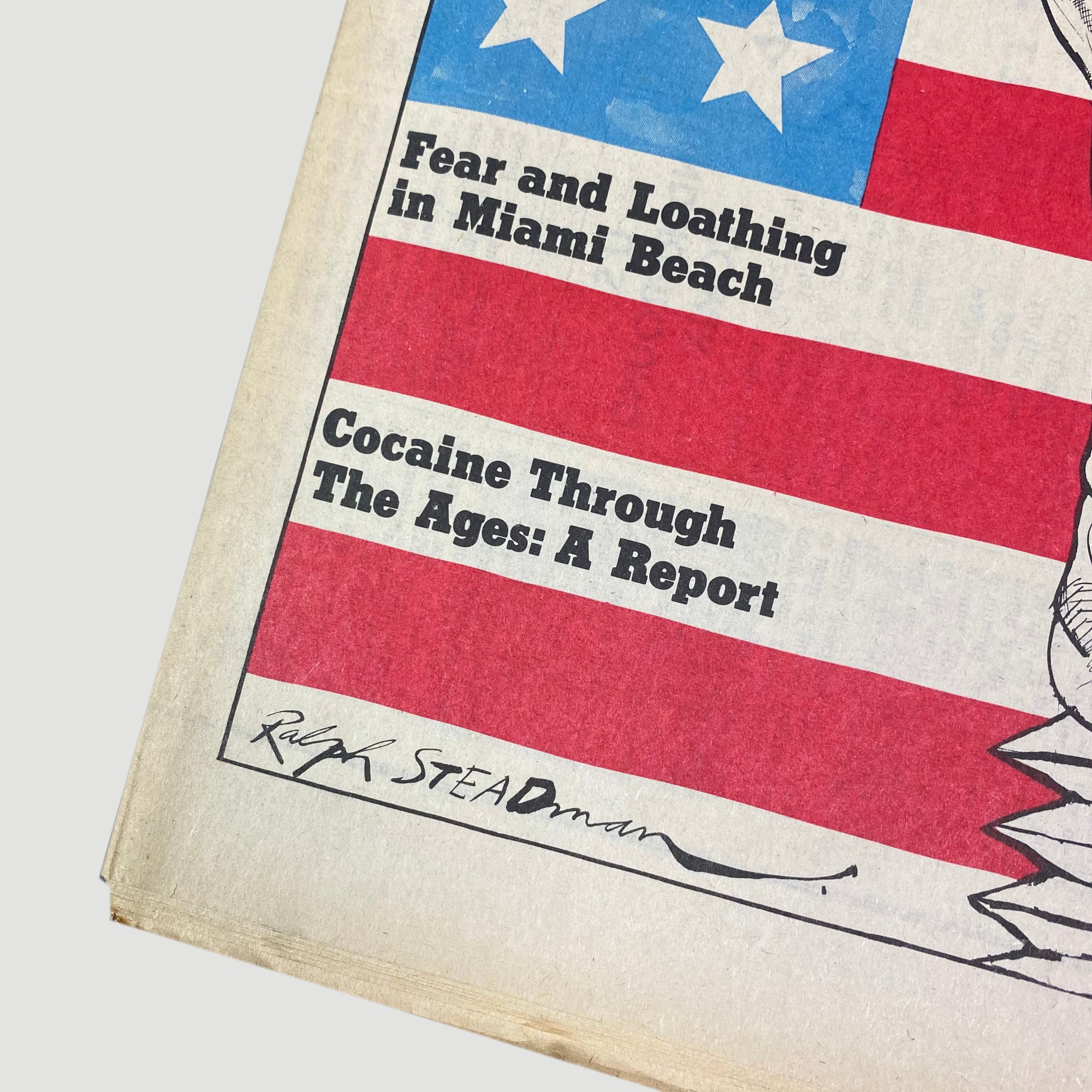 1972 Rolling Stone Magazine 'Fear & Loathing in Miami Beach'