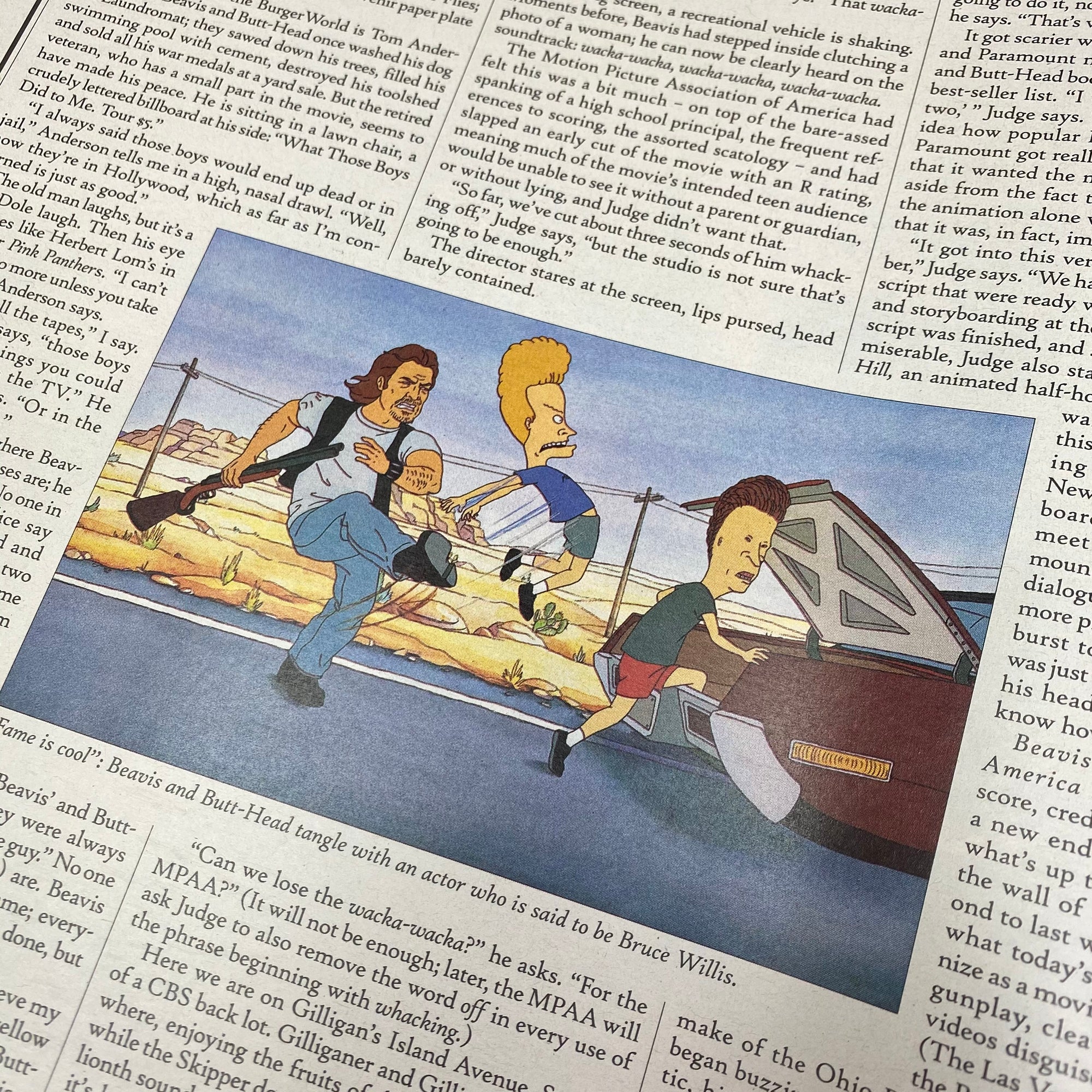 1993 Rolling Stone Pamela Anderson - Beavis & Butthead