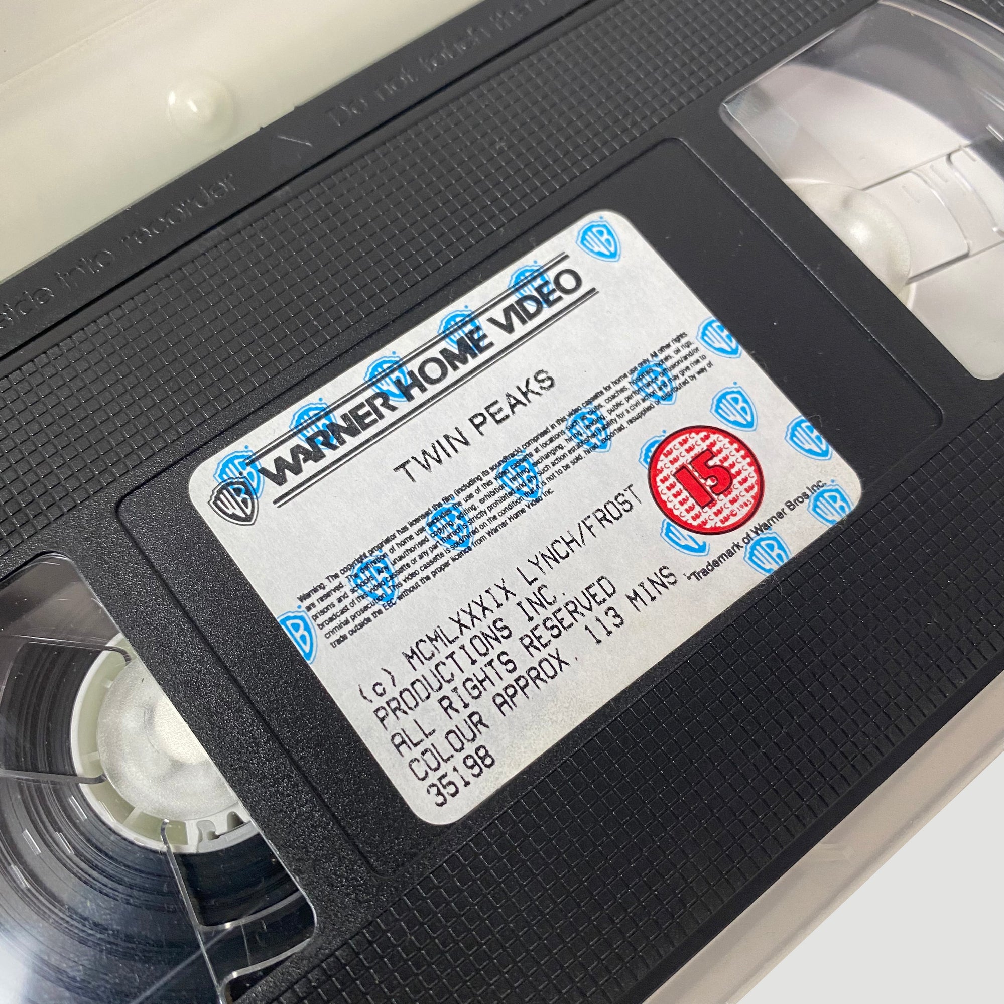 1990 Twin Peaks Pilot UK VHS